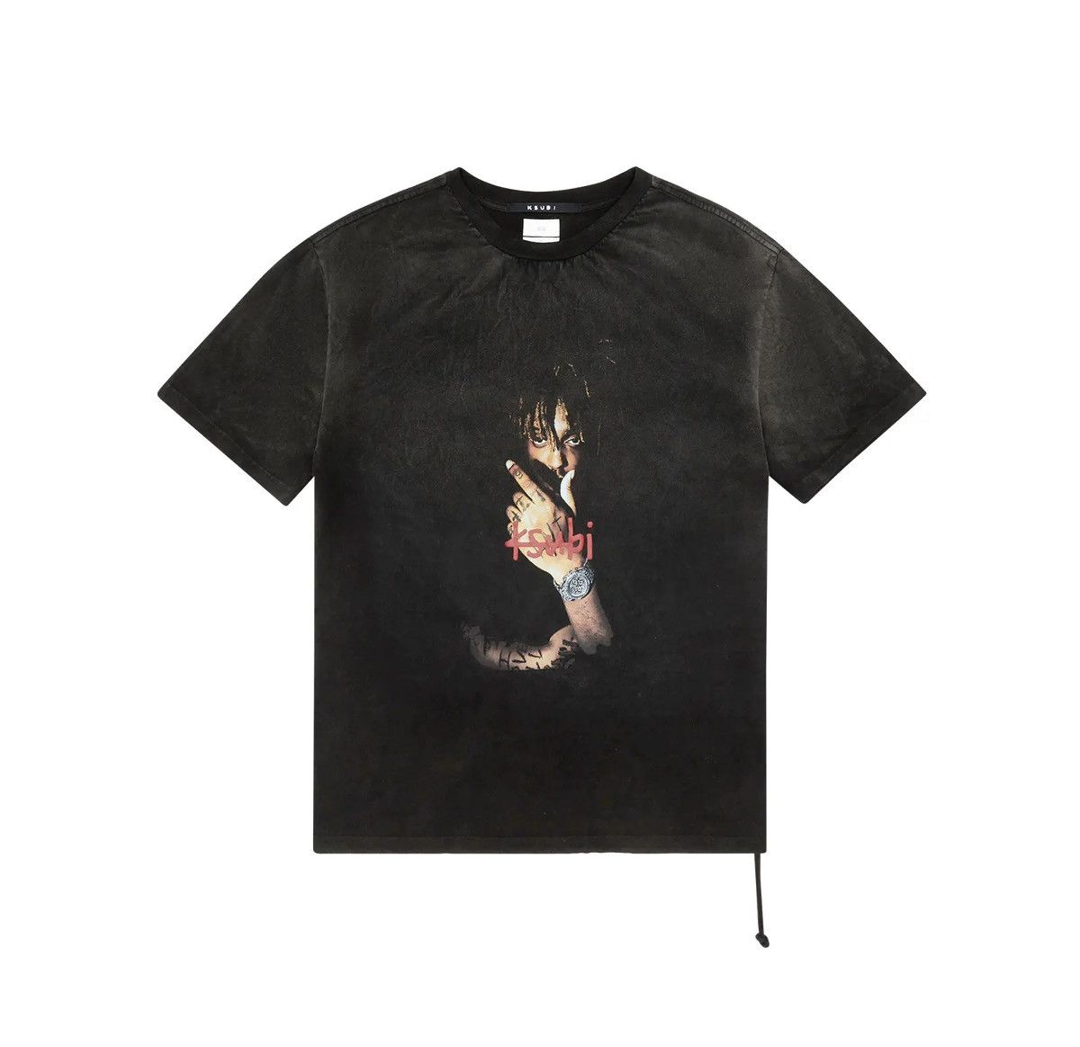 999 Club × Ksubi 999 WRLD Biggie Short-Sleeve Tee Faded Black Size US XS / EU 42 / 0 - 11 Thumbnail