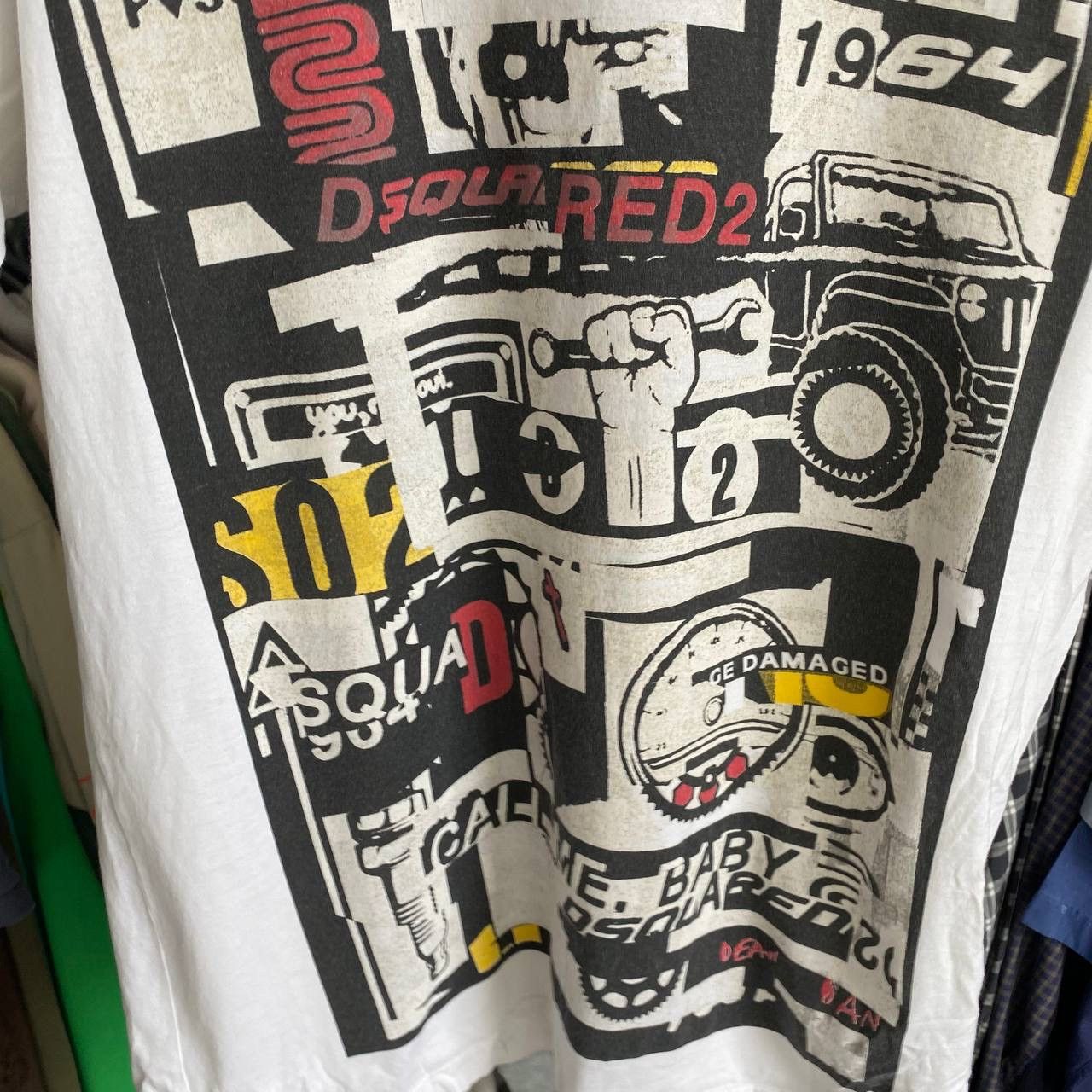 Dsquared2 Luxury Dsquared2 Big Graphic logo designer y2k tee Size US S / EU 44-46 / 1 - 4 Thumbnail