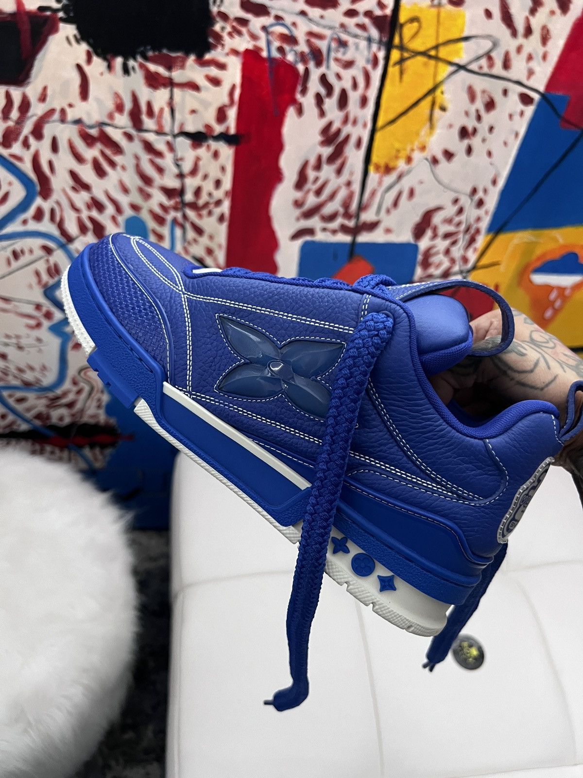 Louis Vuitton Louis Vuitton skate trainers LV7.5 Size US 9.5 / EU 42-43 - 2 Thumbnail