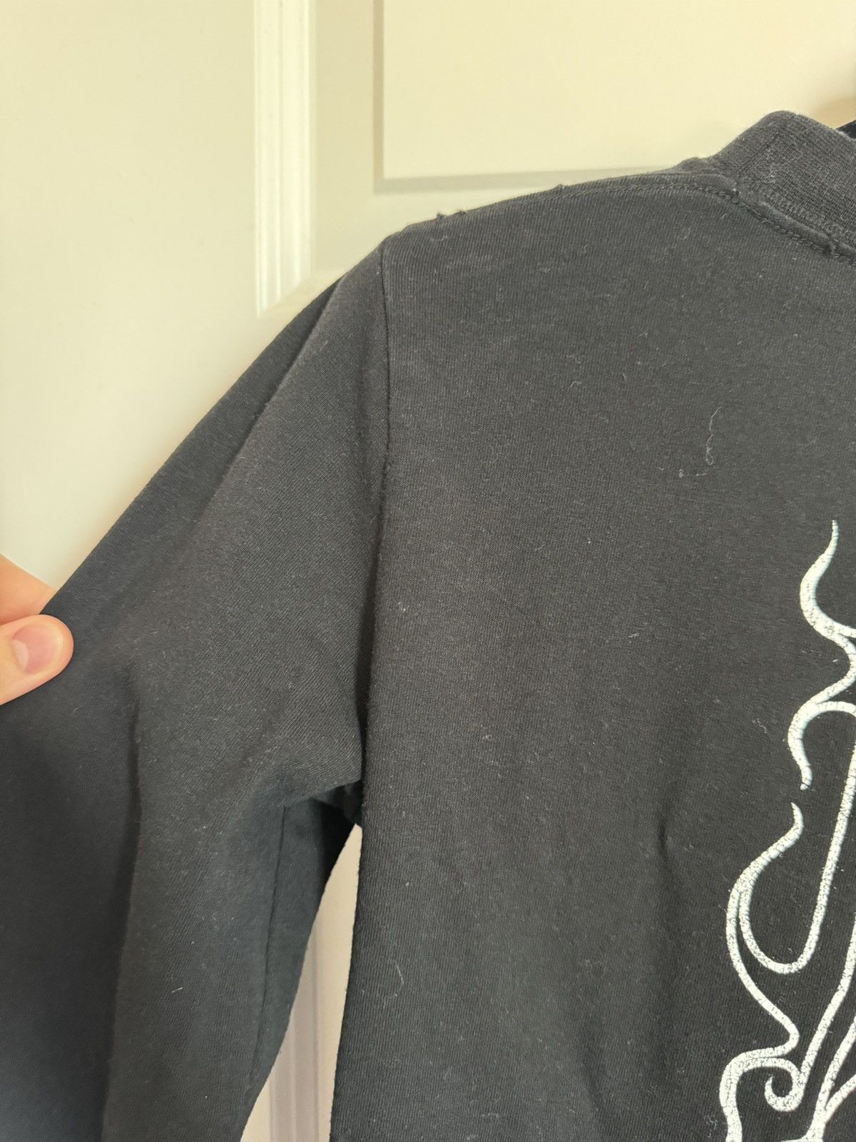 Balenciaga Balenciaga Spring 24 Darkwave Heavy Metal Fitted Longsleeve Size US L / EU 52-54 / 3 - 13 Thumbnail