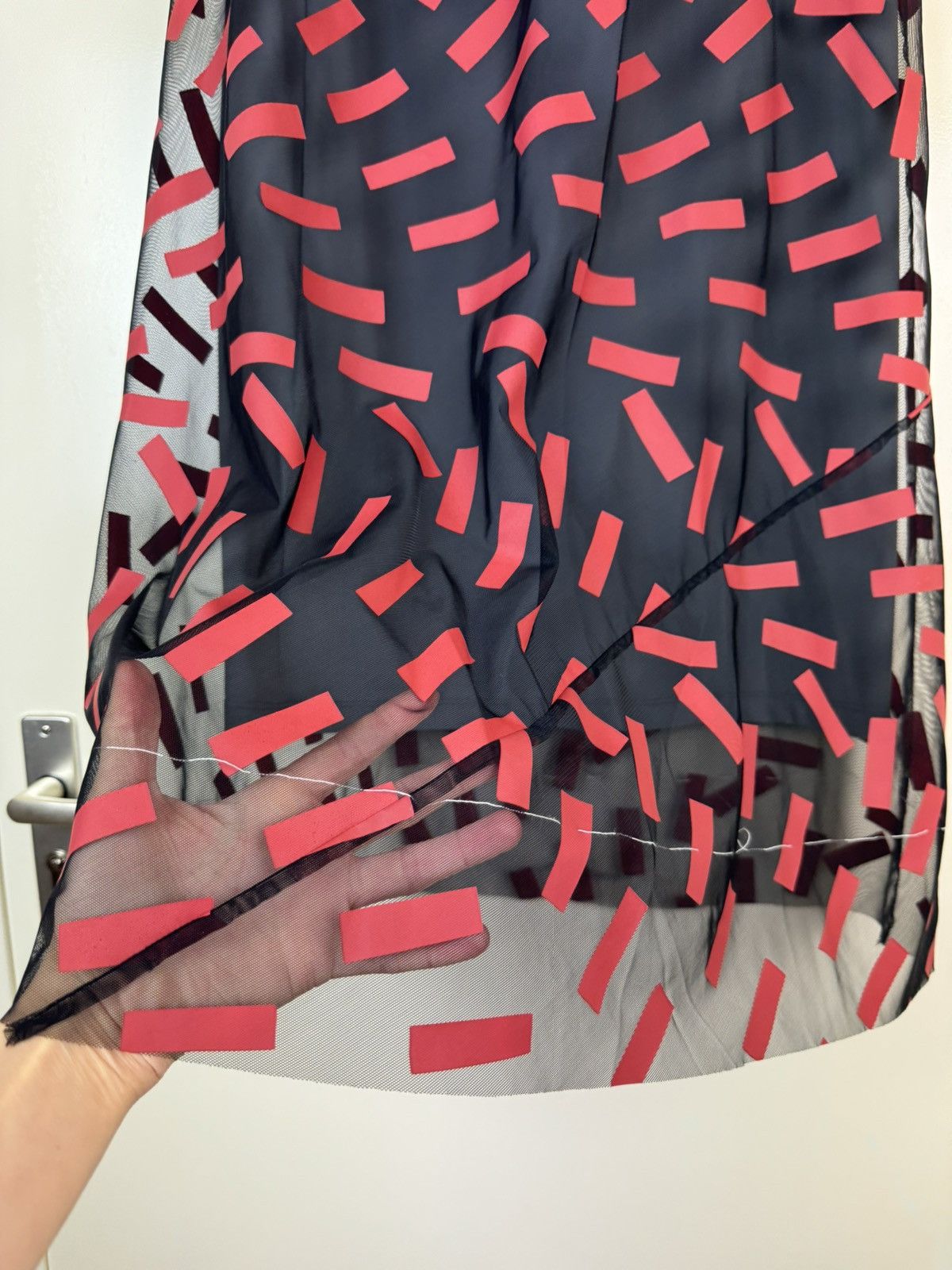 Maison Margiela Maison Margiela tulle mesh tape skirt midi layered rundholz Size 26" / US 2 / IT 38 - 5 Thumbnail