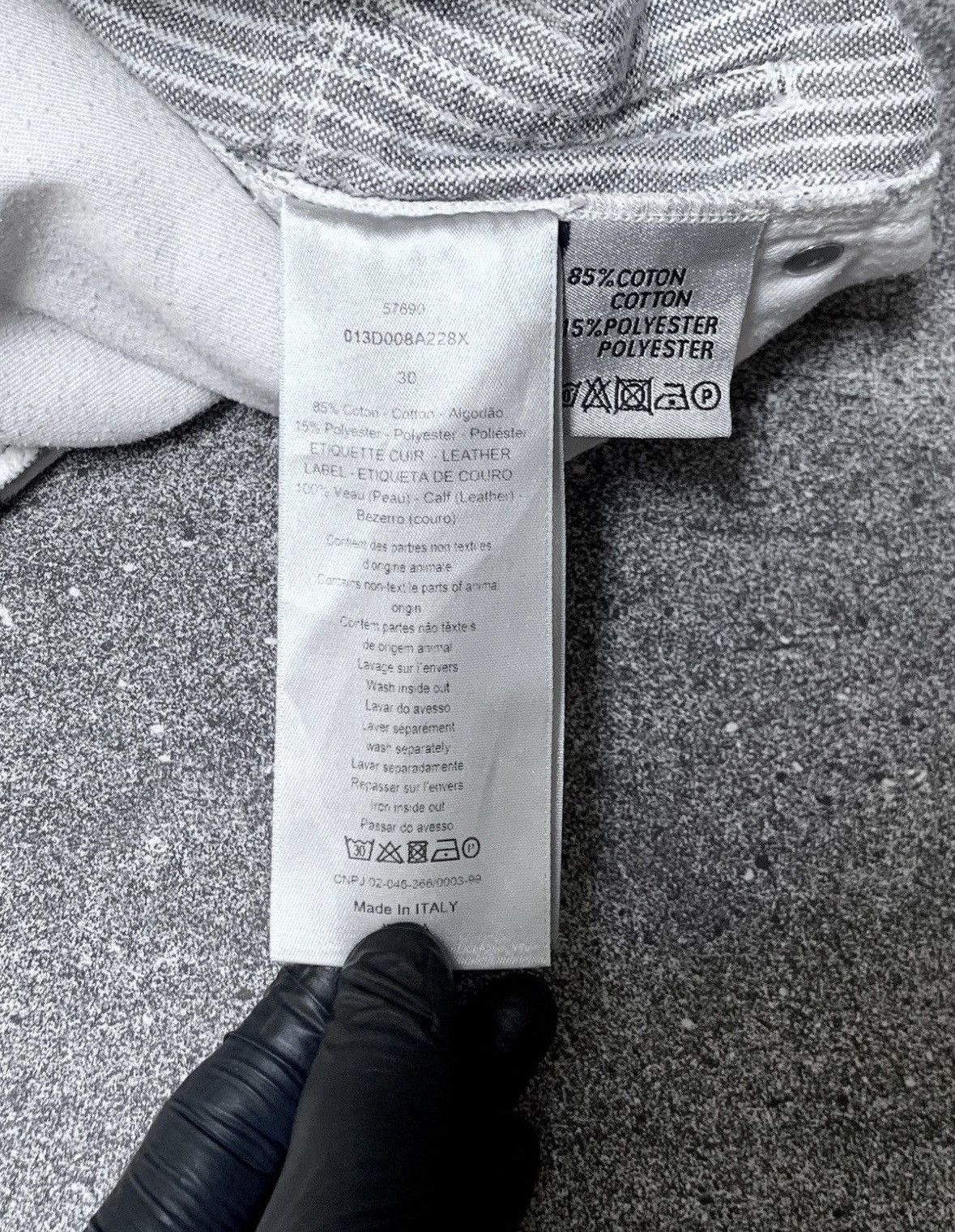 Dior FREE TAX! Saddle Pocket Carpenter Short Pants Size US 30 / EU 46 - 17 Thumbnail