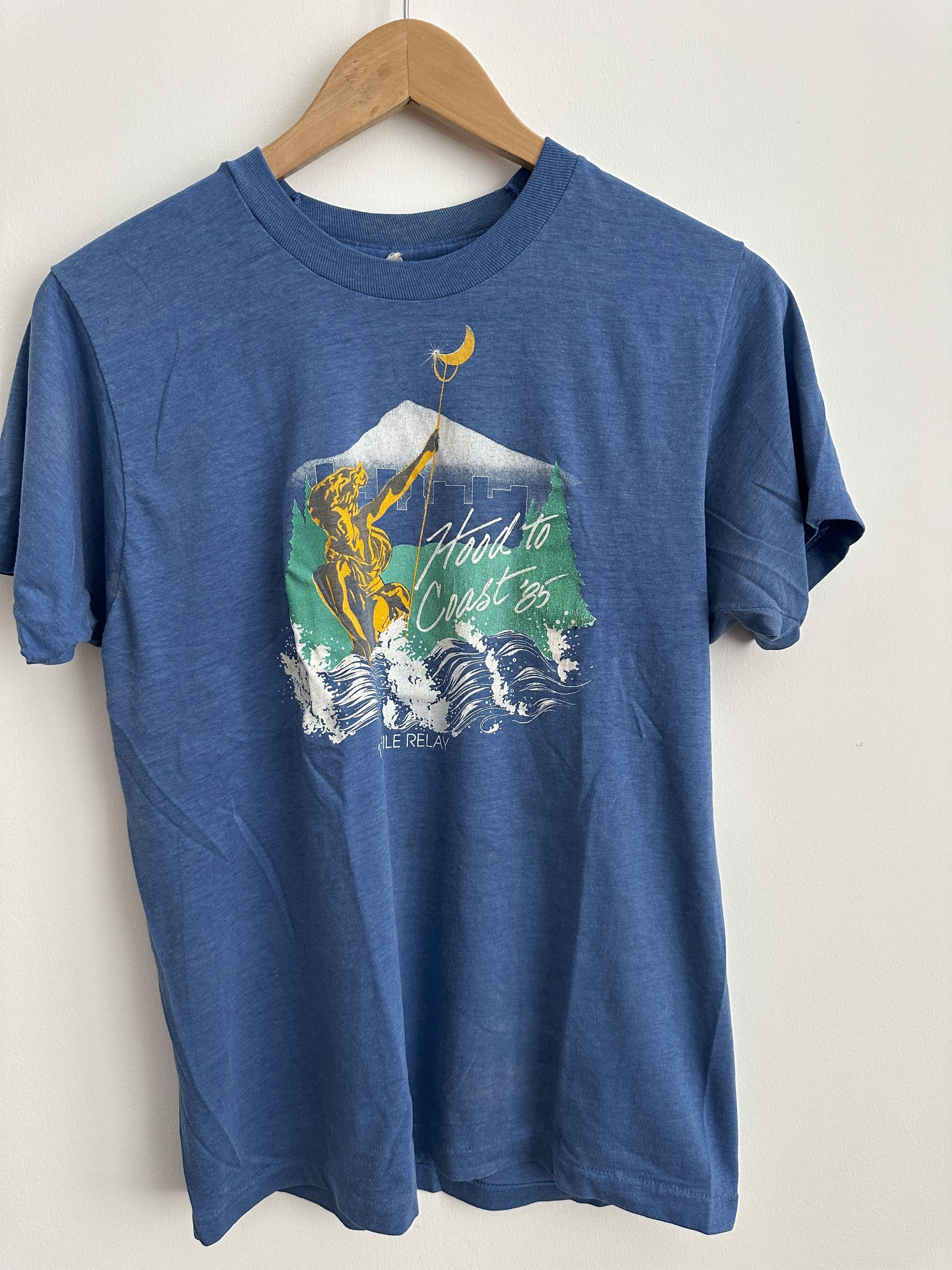 Vintage 1985 Vintage Graphic tee thin Size US L / EU 52-54 / 3 - 1 Thumbnail