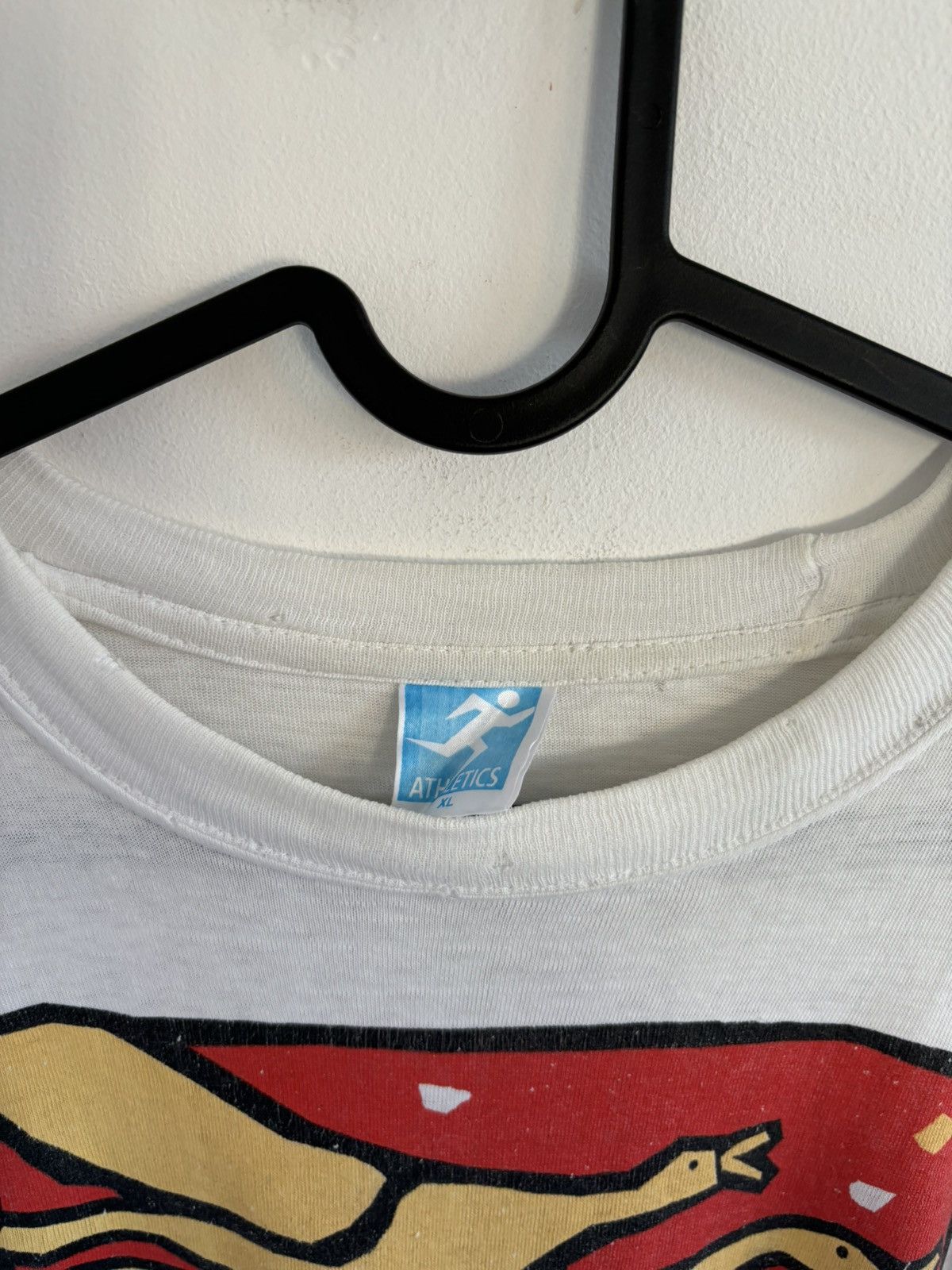 Golden Goose Vintage Distressed Fly United Golden American Goose Tee Size US XL / EU 56 / 4 - 4 Thumbnail