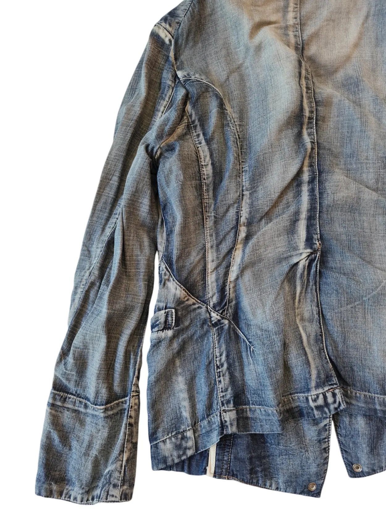 PPFM PPFM Vintage Washed Jacket with Unique Stitch Detailing Size US M / EU 48-50 / 2 - 10 Thumbnail