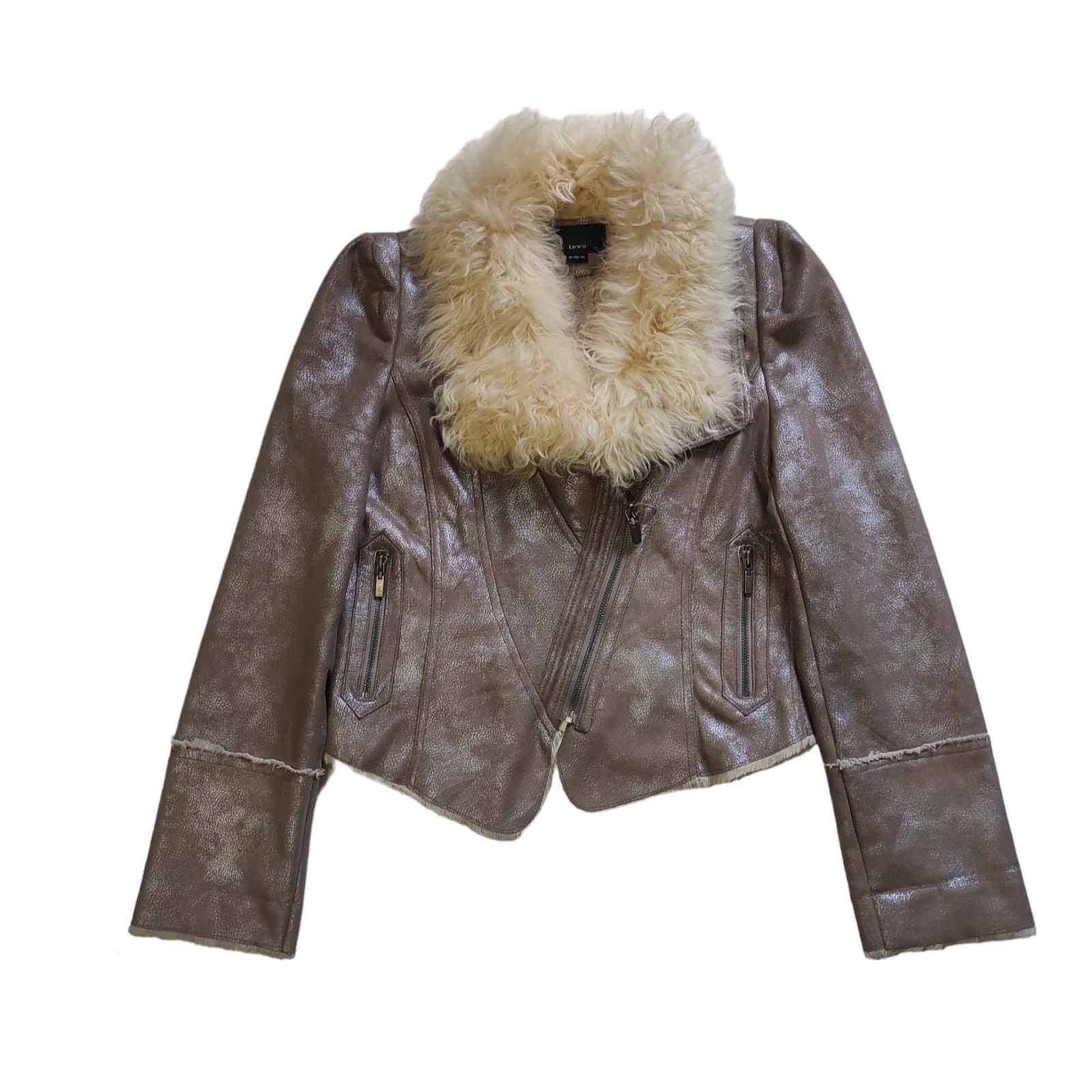If Six Was Nine i.n.v.u Fur Jacket ifsixwasnine lgb Style Size S / US 4 / IT 40 - 2 Thumbnail