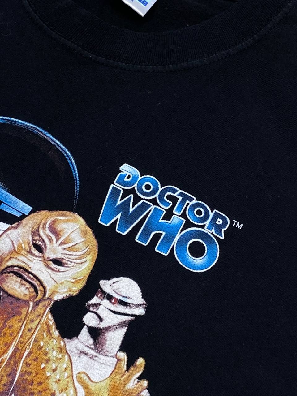 Sci-Fi Fantasy Vintage Doctor Who 2002 10th Planet BBC Promo T-Shirt Size US L / EU 52-54 / 3 - 9 Thumbnail