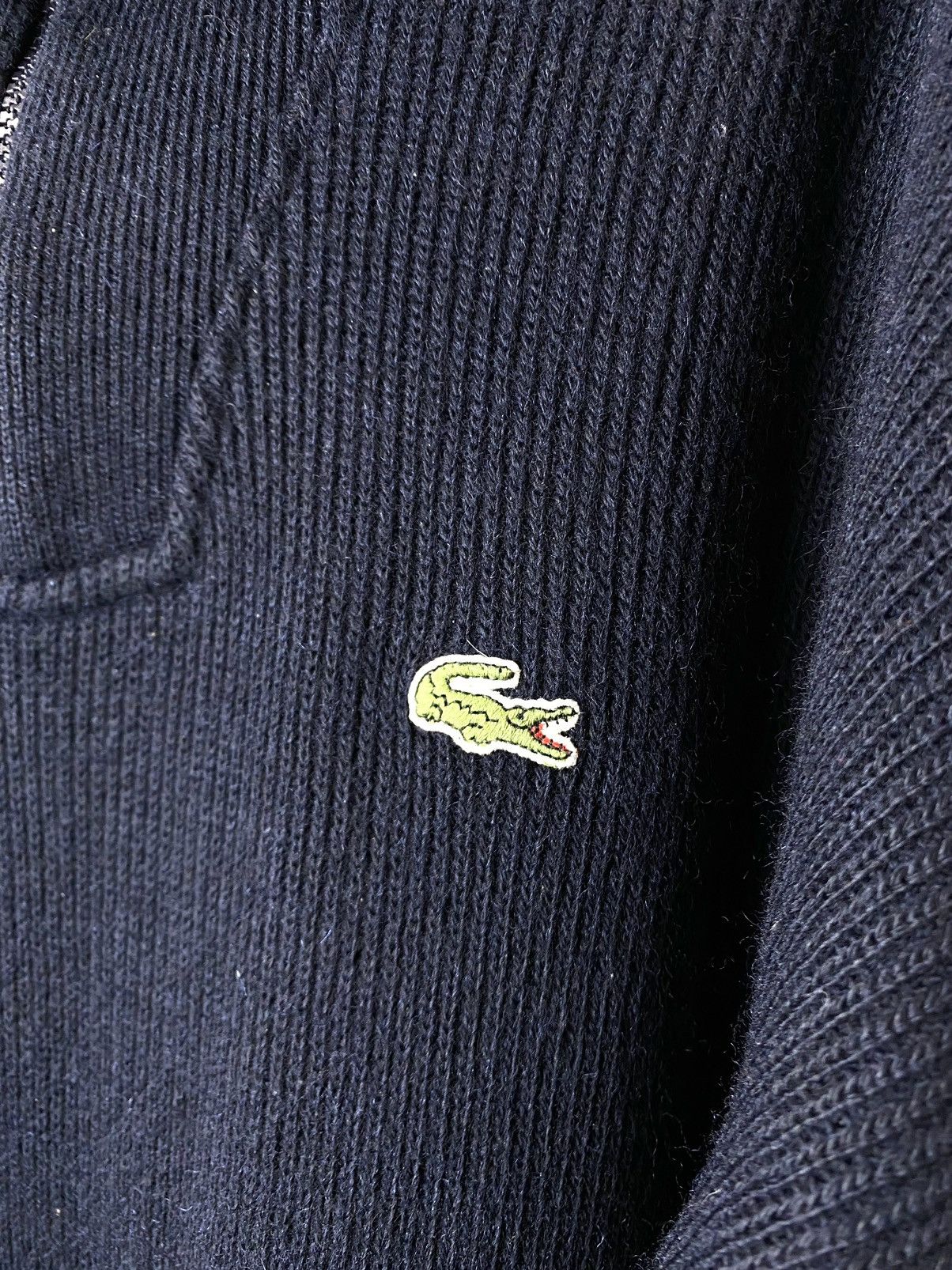Lacoste 💥90’s Rare! Vintage Lacoste Sweater Sweatshirt Hype Size US XL / EU 56 / 4 - 4 Thumbnail