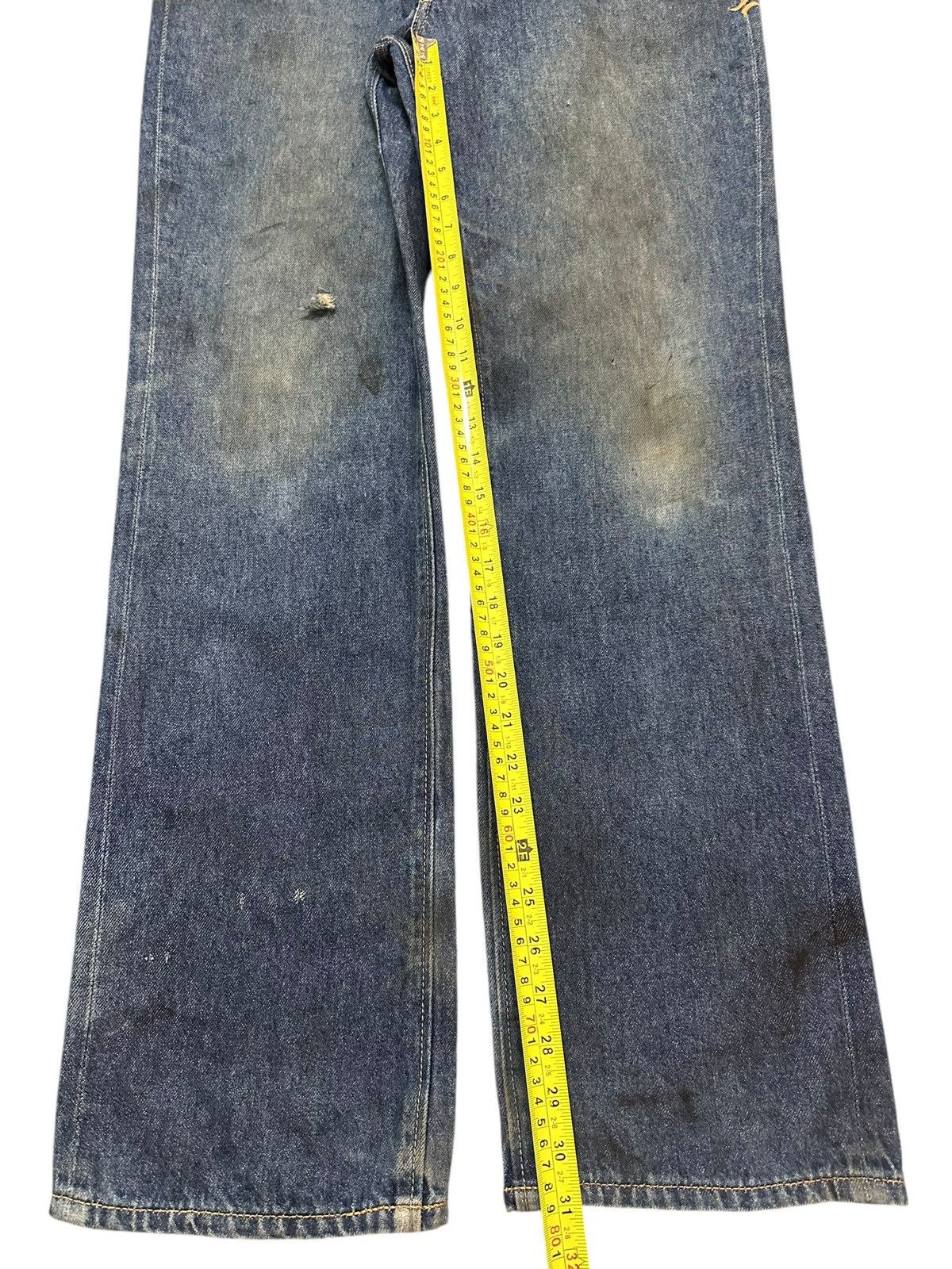Hurley Hurley Denim Buckle Mud Wash Style Loose Jeans Size US 34 / EU 50 - 12 Thumbnail