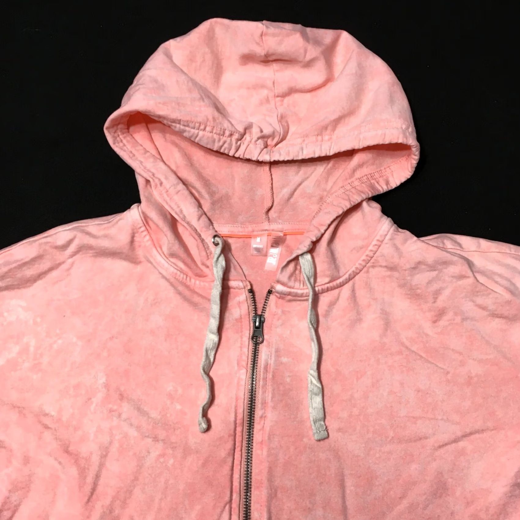 Pinko Silverwear Hoodie Pink Peach Zip Full Zip Knit Hoodie M Colorful Womens — Size M / US 6-8 / IT 42-44 - 2 Thumbnail