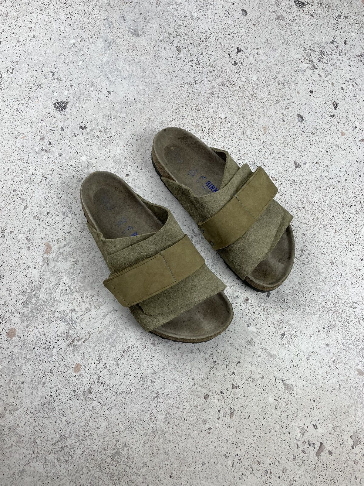 Birkenstock Birkenstock Kyoto Suede Khaki Size 39 | Grailed