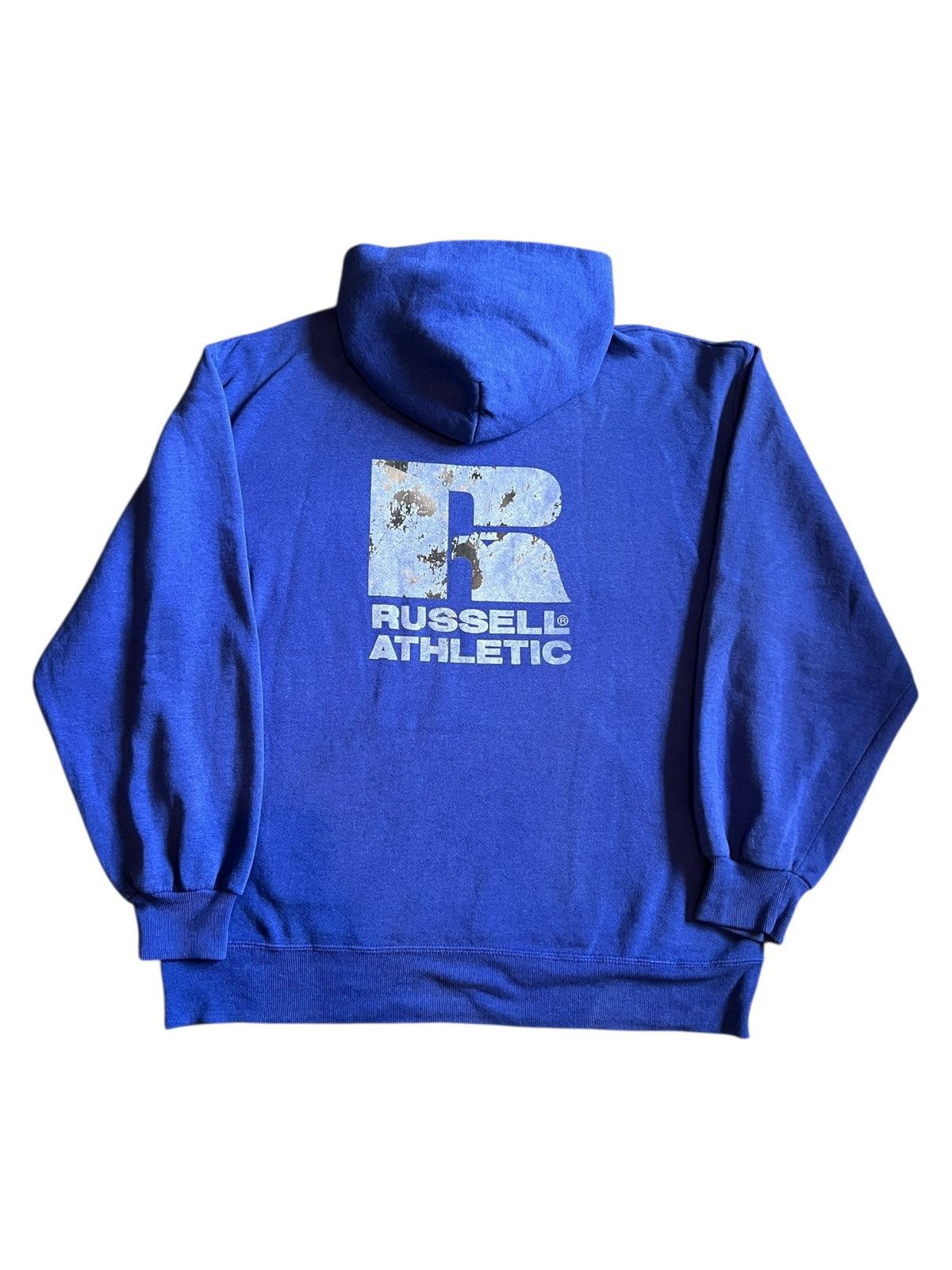 Russell Athletic 1990s Russell Athletic Spell Out Logo Hoodie Size US L / EU 52-54 / 3 - 2 Thumbnail