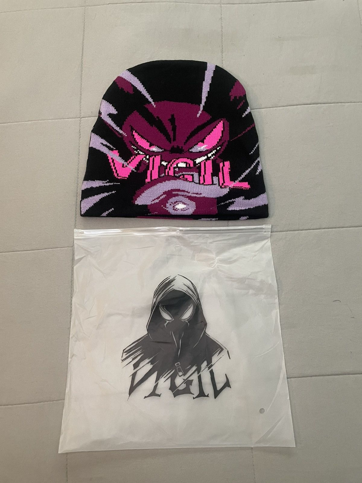 Other Vigil x Pokemon Gengar Beanie Size ONE SIZE - 2 Thumbnail