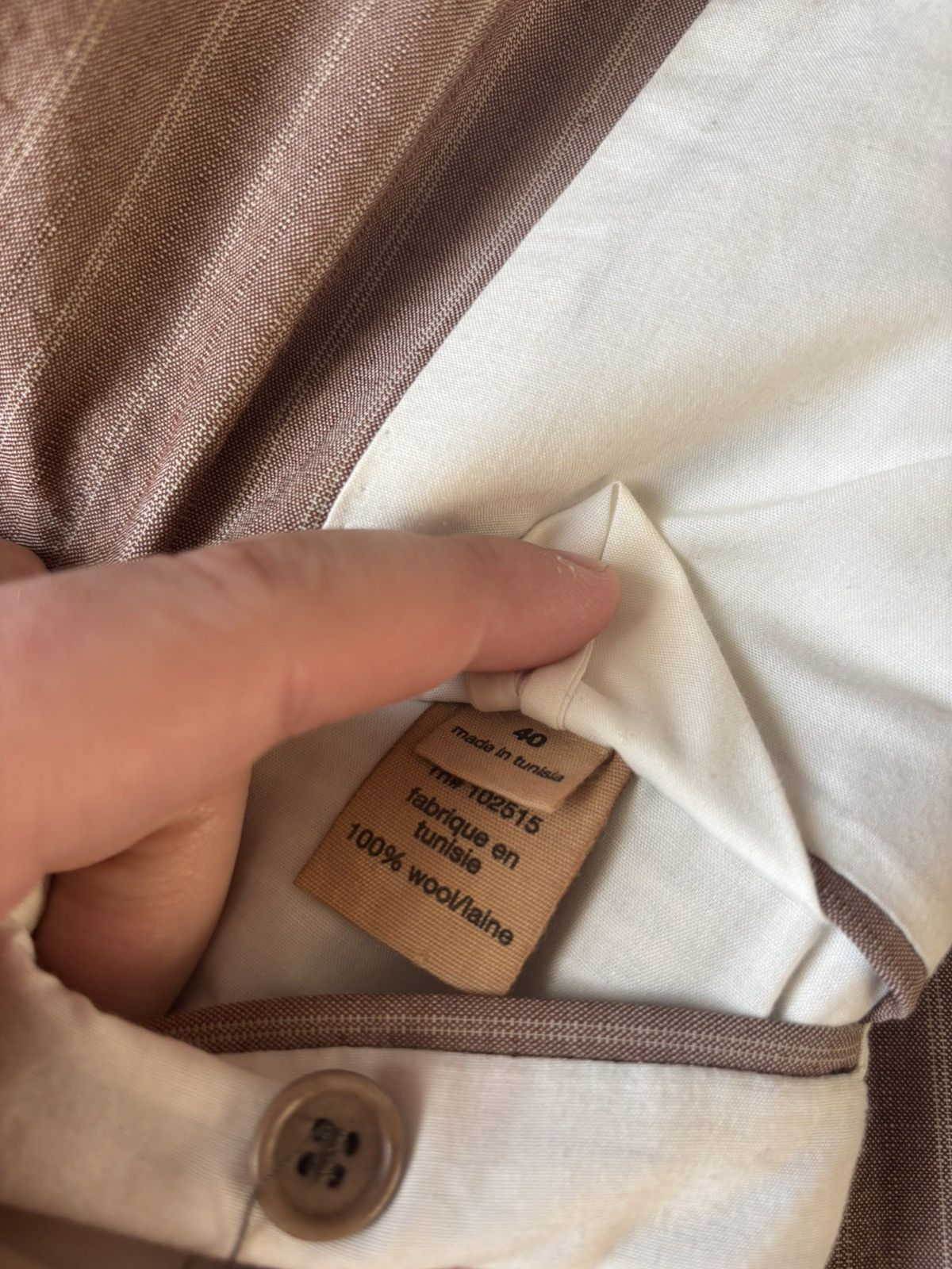 Designer × John Varvatos × Vintage JOHN VARVATOS USA BLAZER JACKET Size 50R - 6 Thumbnail