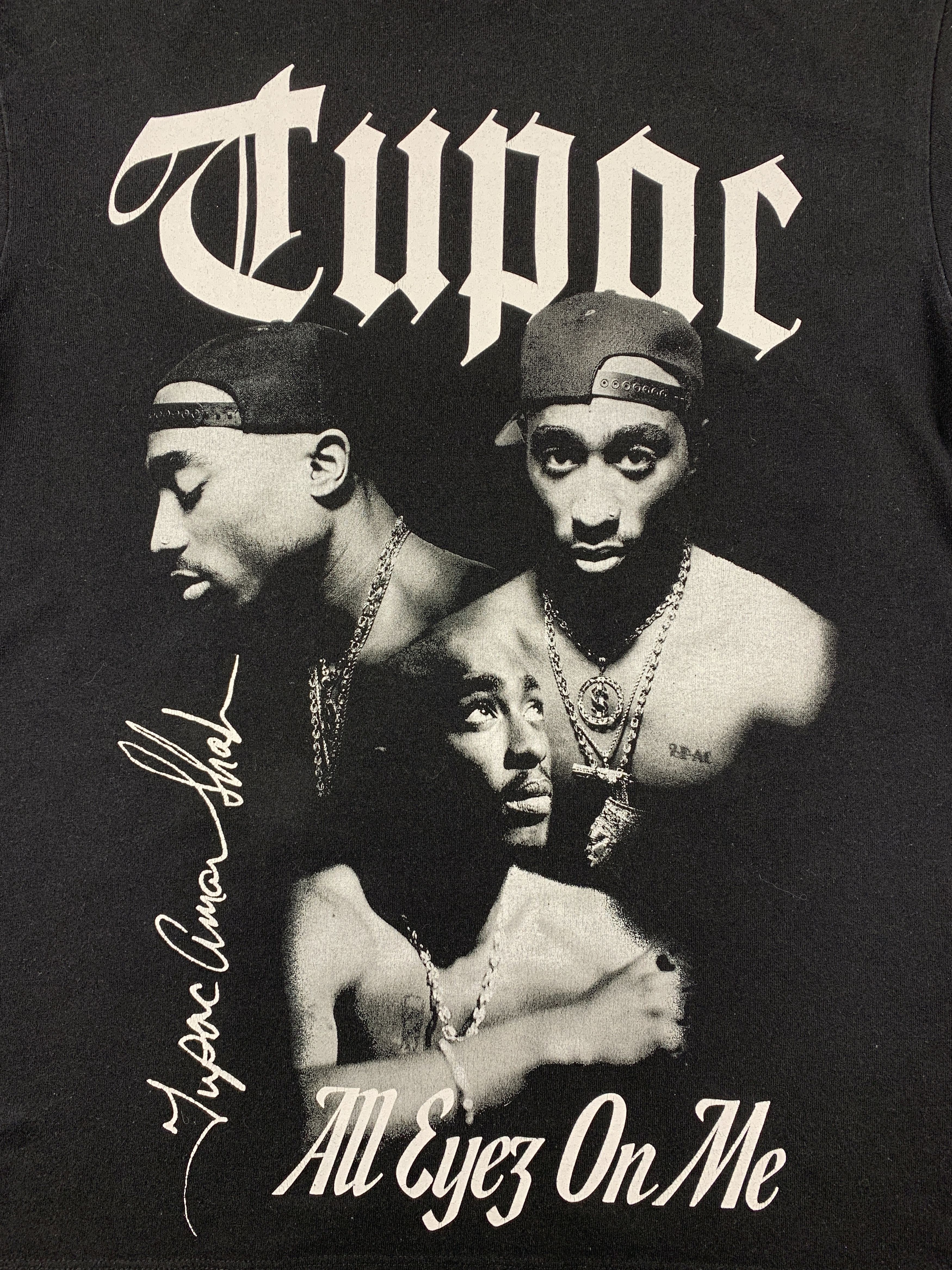 Band Tees × Rap Tees × Vintage 1996 Vintage 2Pac Tupac All Eyez On Me Rap Tee Shirt Size US M / EU 48-50 / 2 - 3 Thumbnail