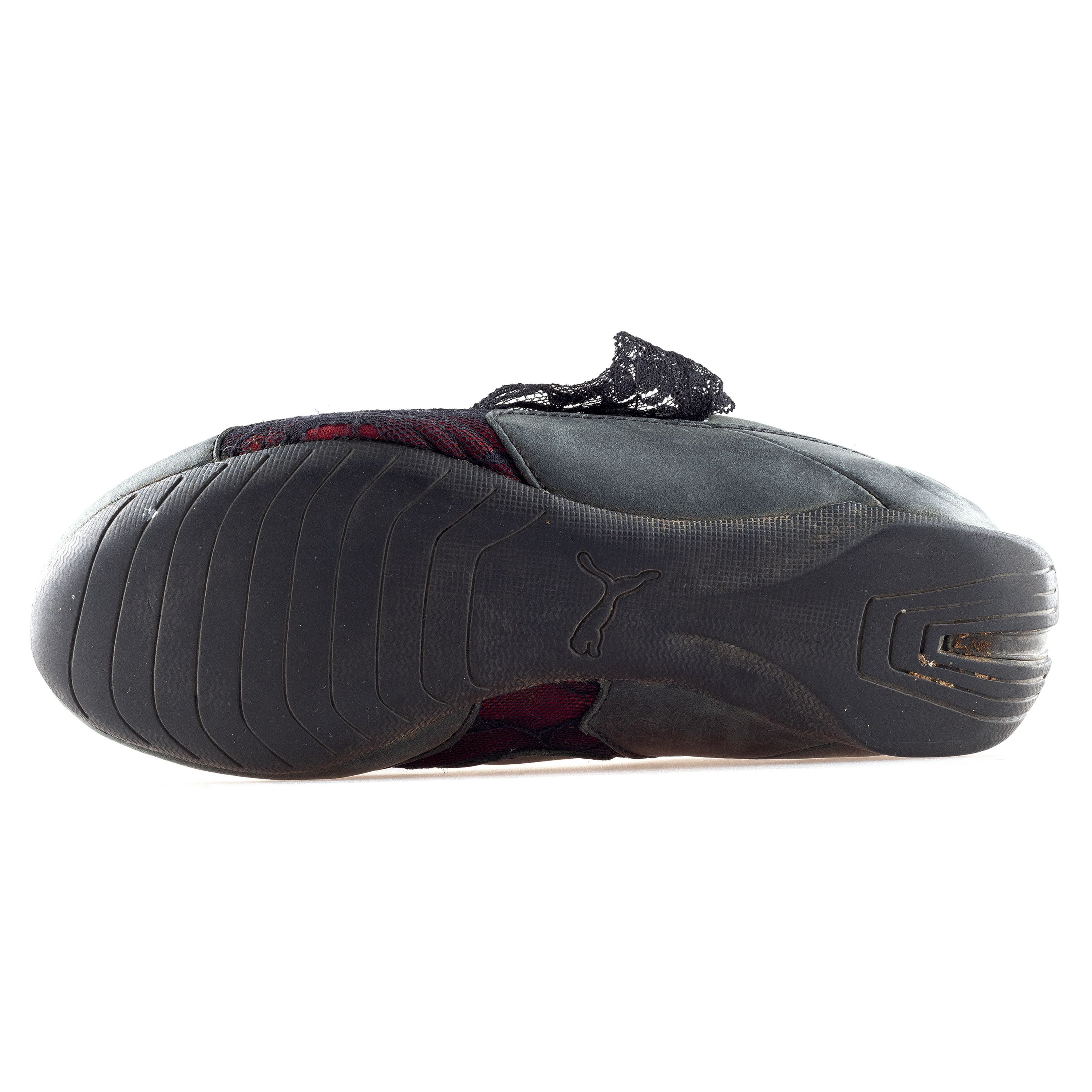 Puma × Vintage Vintage Puma Lace Gray/Red Sneakers (37 EU) Size US 6 / IT 36 - 8 Thumbnail