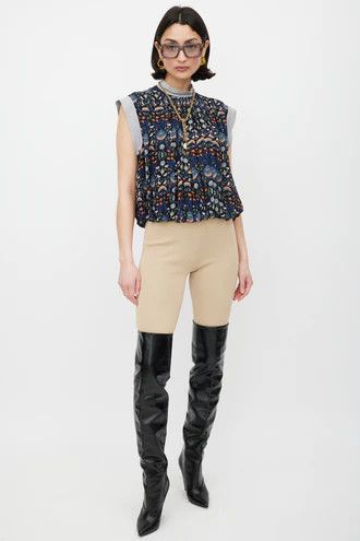Chloe o1y0825 Blouse in Multicolor Size L / US 10 / IT 46 - 4 Thumbnail
