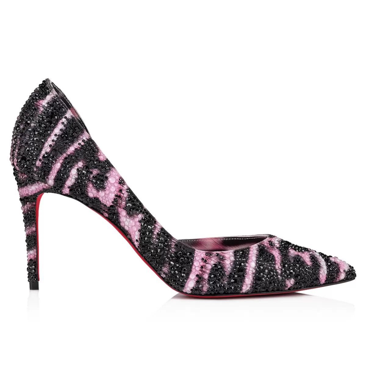 Christian Louboutin o1s1wg111024 Iriza Strass Quagga Pumps in Multicolor Size US 12 / IT 42 - 1 Thumbnail