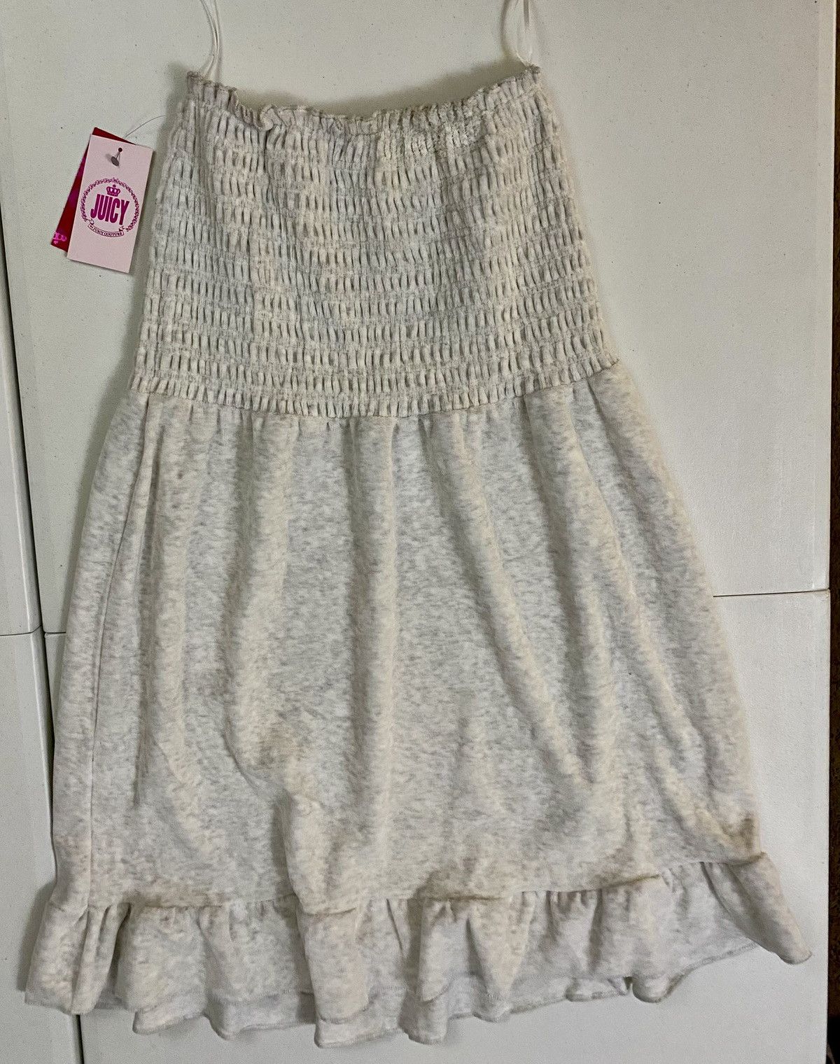 Juicy Couture Juicy By Juicy Couture Velour Strapless Sun Dress Size L NWT Size L / US 10 / IT 46 - 4 Thumbnail