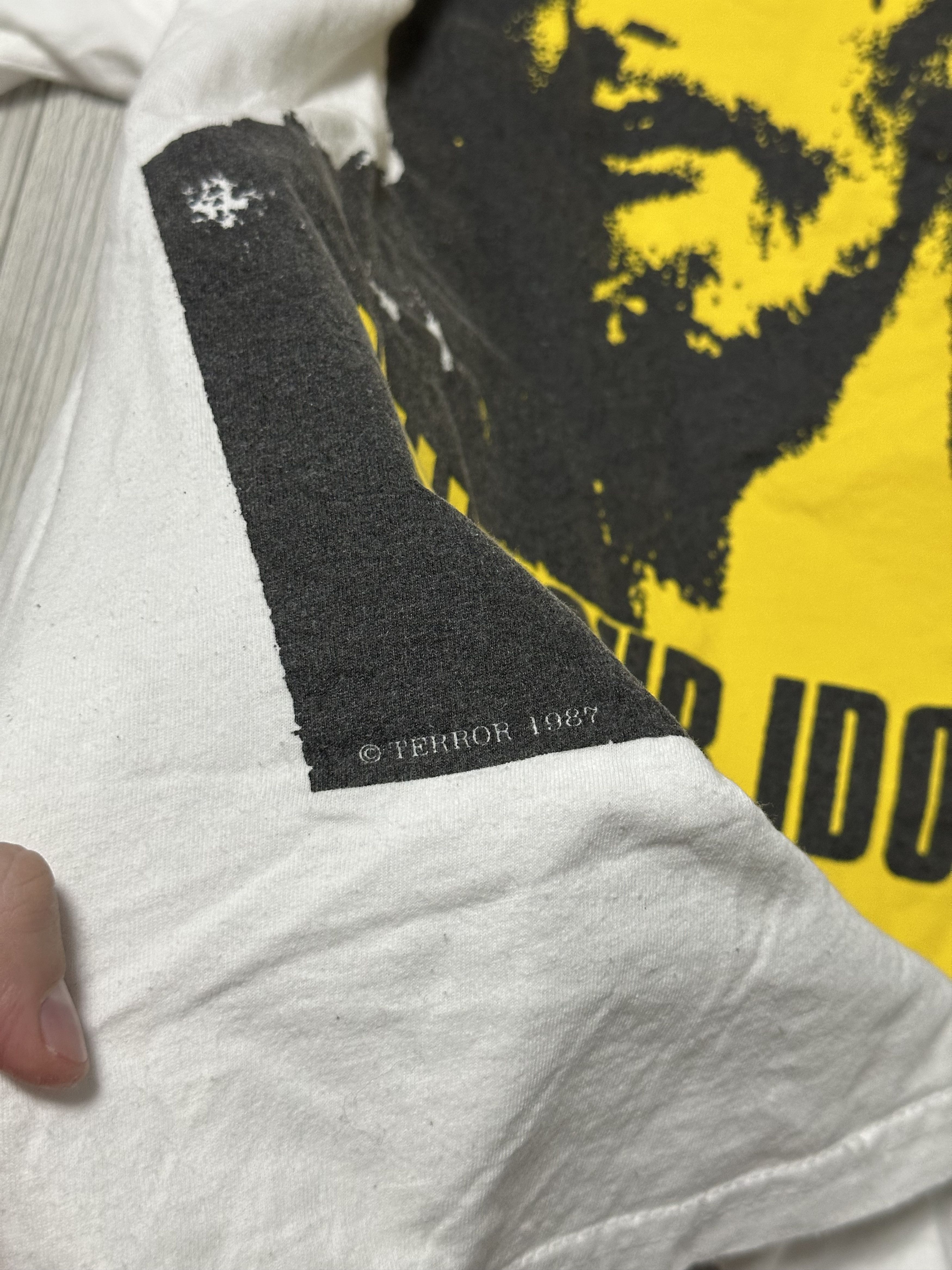 Band Tees Y2K Vintage Kill Your Idols 1987 Axl Rose Jesus Band Tee XXL Size US XXL / EU 58 / 5 - 6 Thumbnail