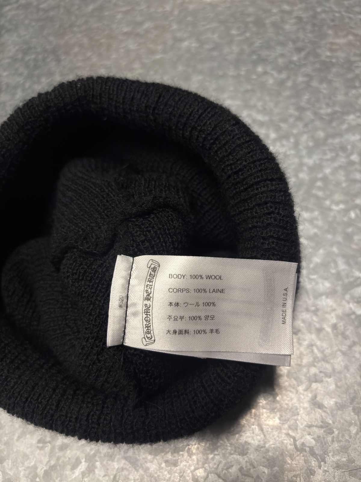 Chrome Hearts Chrome heart beanie Size ONE SIZE - 7 Thumbnail