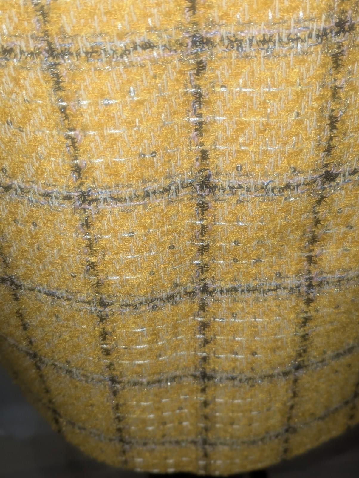 Designer New SOLD OUT NWT ASSIGNMENT Yellow Tweed Cady Skirt Outs SzM Size 32" / US 10 / IT 46 - 7 Thumbnail