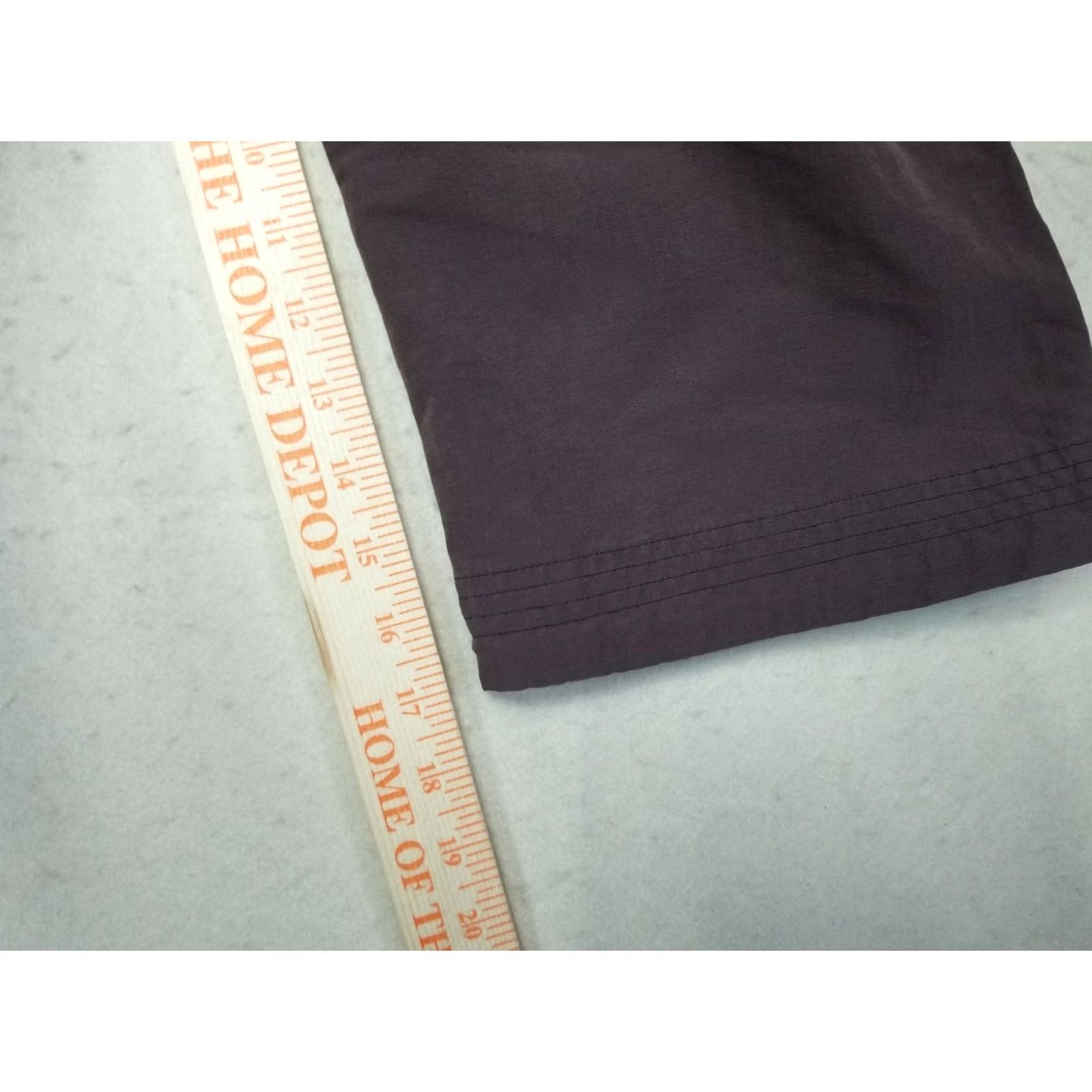 Vintage Isis Pants Women Burgundy Casual Nylon 6 pockets Size 4 World Travel Hiking Outdoors Pocket Womens Size 4 Size 27" / US 4 / IT 40 - 5 Thumbnail