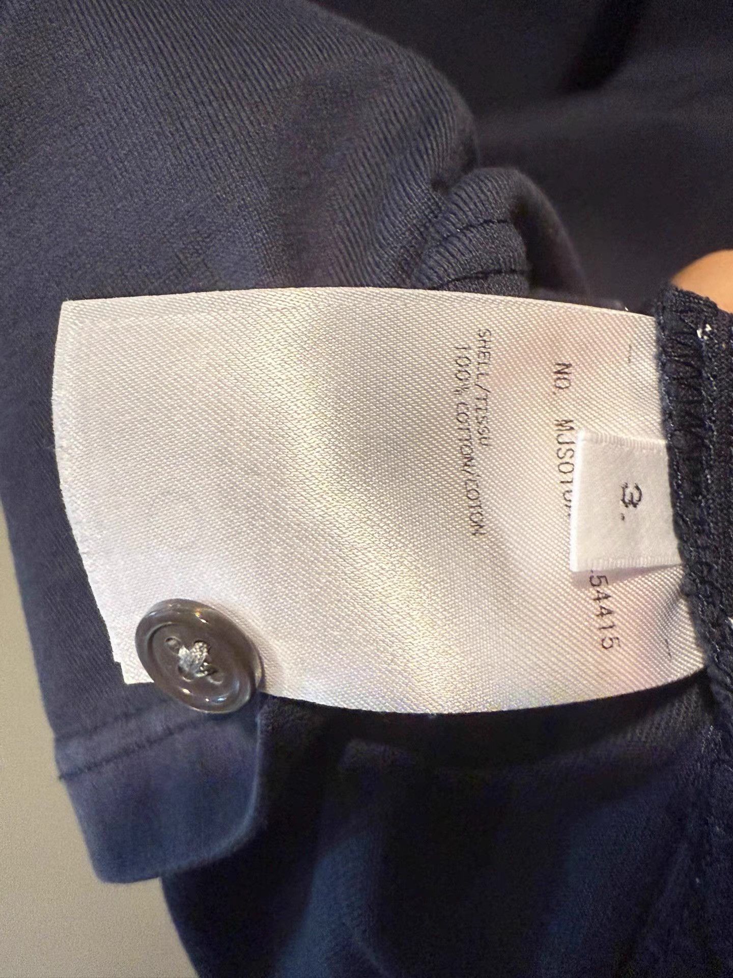 Thom Browne Thom Browne solid crew neck short sleeve T-shirt Ｑ20 Size US L / EU 52-54 / 3 - 6 Thumbnail