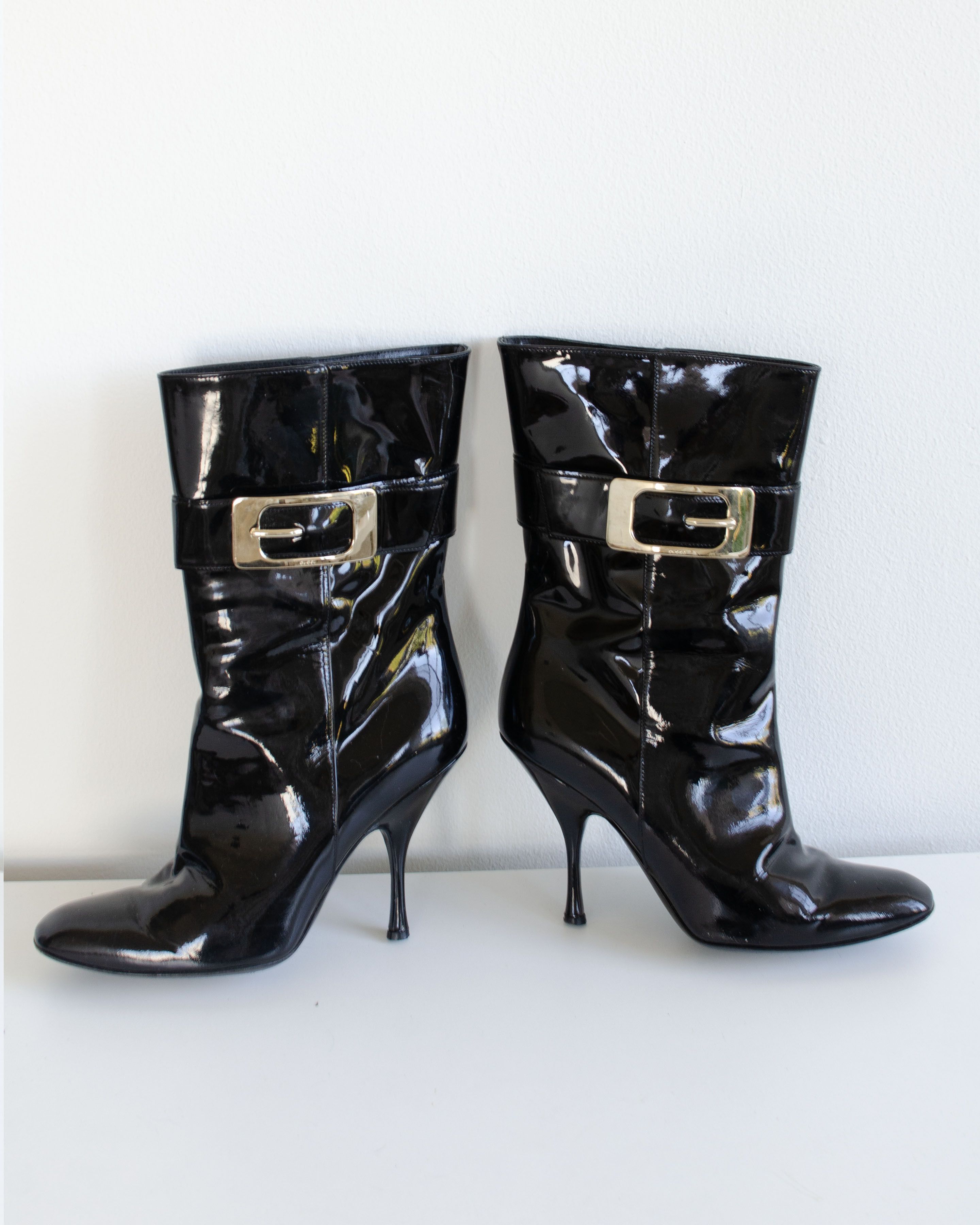 Gucci Black Gucci Booties Size US 6.5 / IT 36.5 - 1 Thumbnail