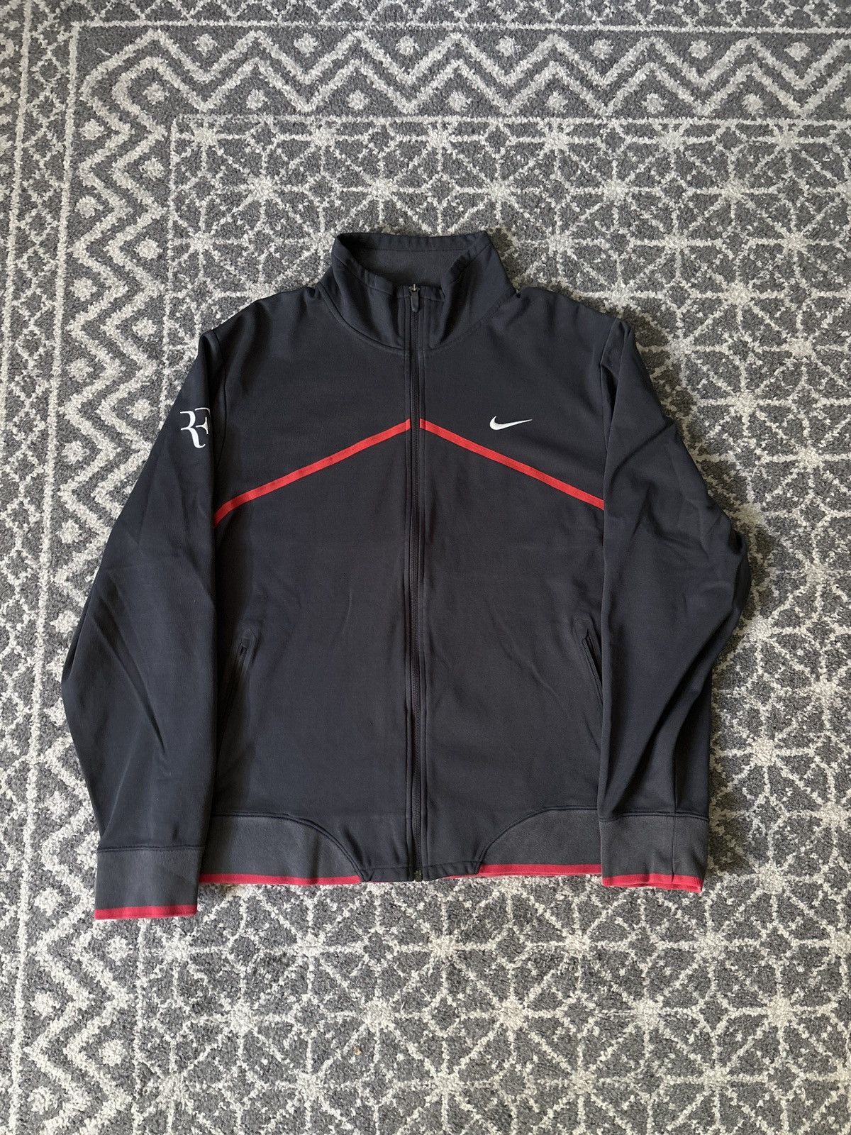 Nike Nike Roger Federer zip up jacket Size US XL / EU 56 / 4 - 1 Thumbnail