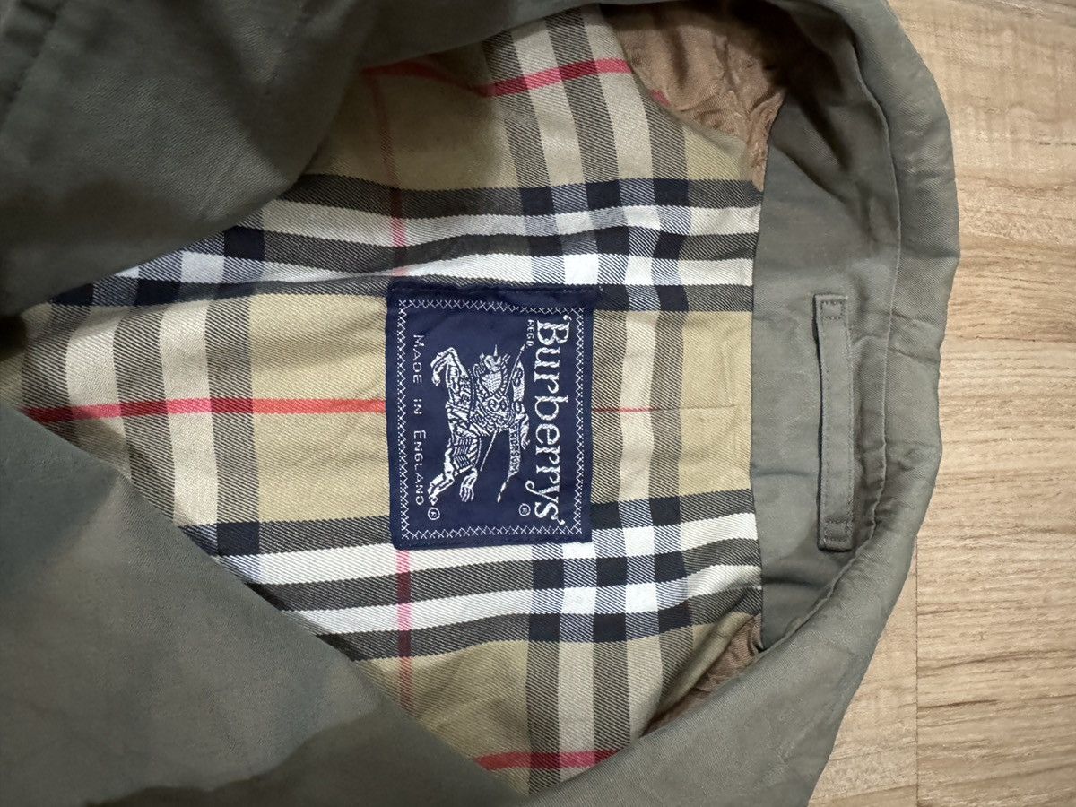 Burberry × Vintage Vintage Burberry Nova Check Long Coat Size US L / EU 52-54 / 3 - 4 Thumbnail