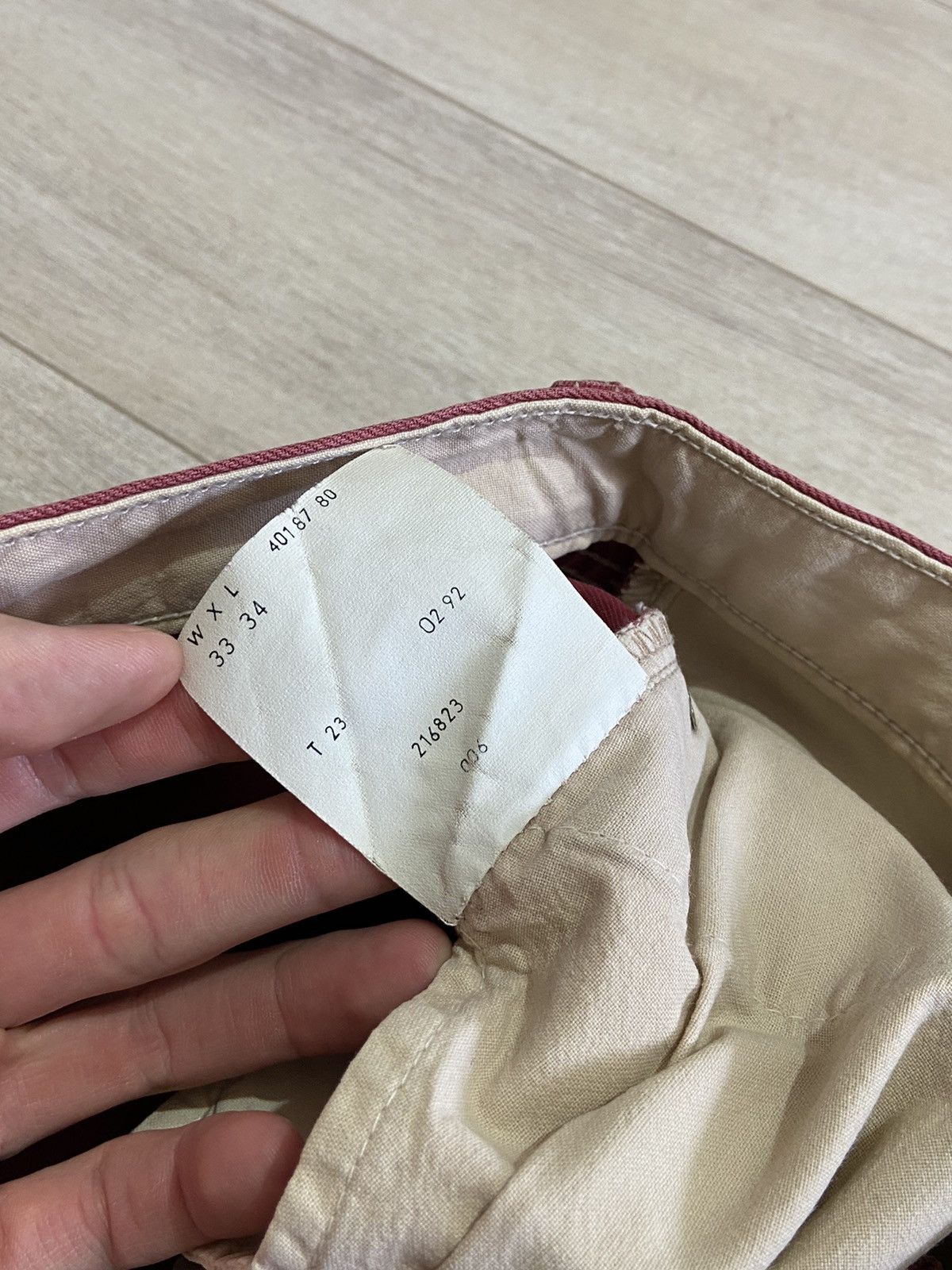 Levi's × Vintage Levi’s vintage pants red 90’S Size US 34 / EU 50 - 16 Thumbnail