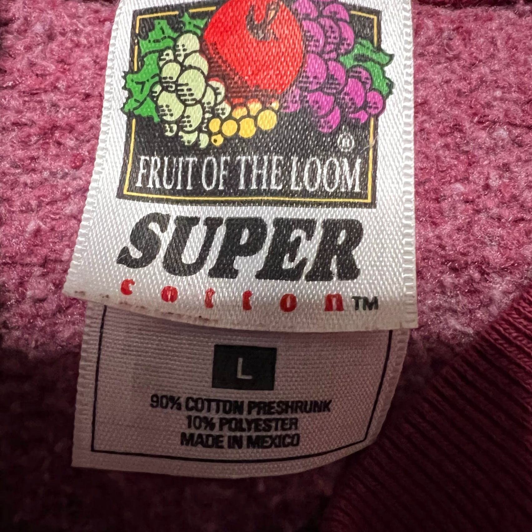 Fruit Of The Loom VINTAGE Chatfield Gophers Sweatshirt Fruit of the Loom Maroon Mens Large Size US L / EU 52-54 / 3 - 6 Thumbnail