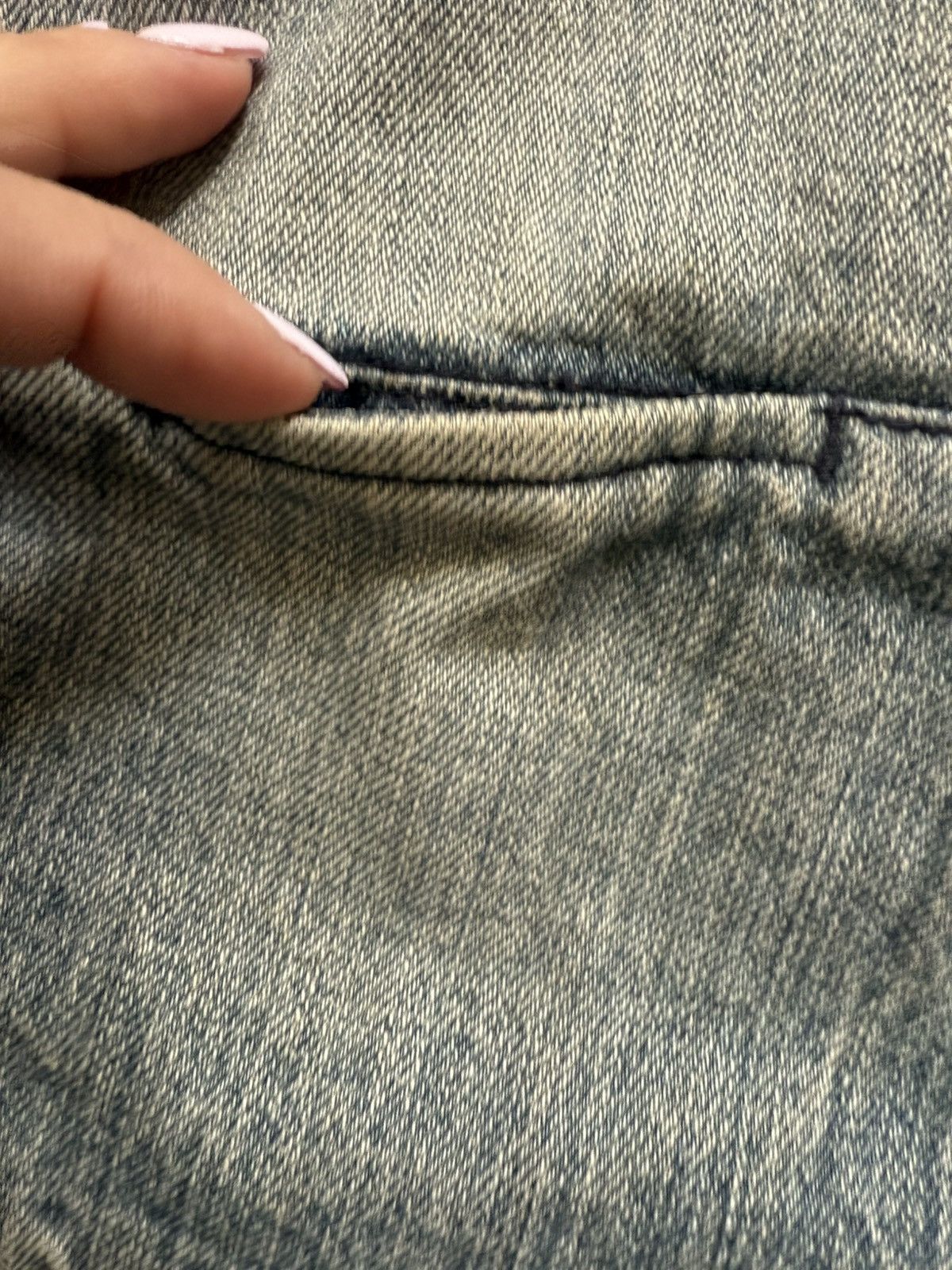 Helmut Lang Helmut Lang Archive 1998 Red Label Denim Jacket Italy Size S / US 4 / IT 40 - 13 Thumbnail