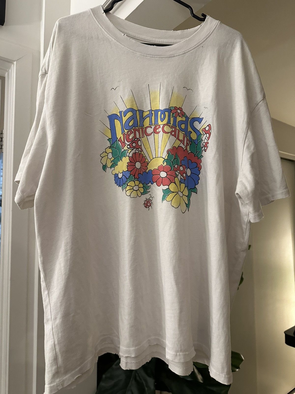 Nahmias Nahmias Rainbow Boxy Venice T-Shirt Size US XXL / EU 58 / 5 - 2 Thumbnail