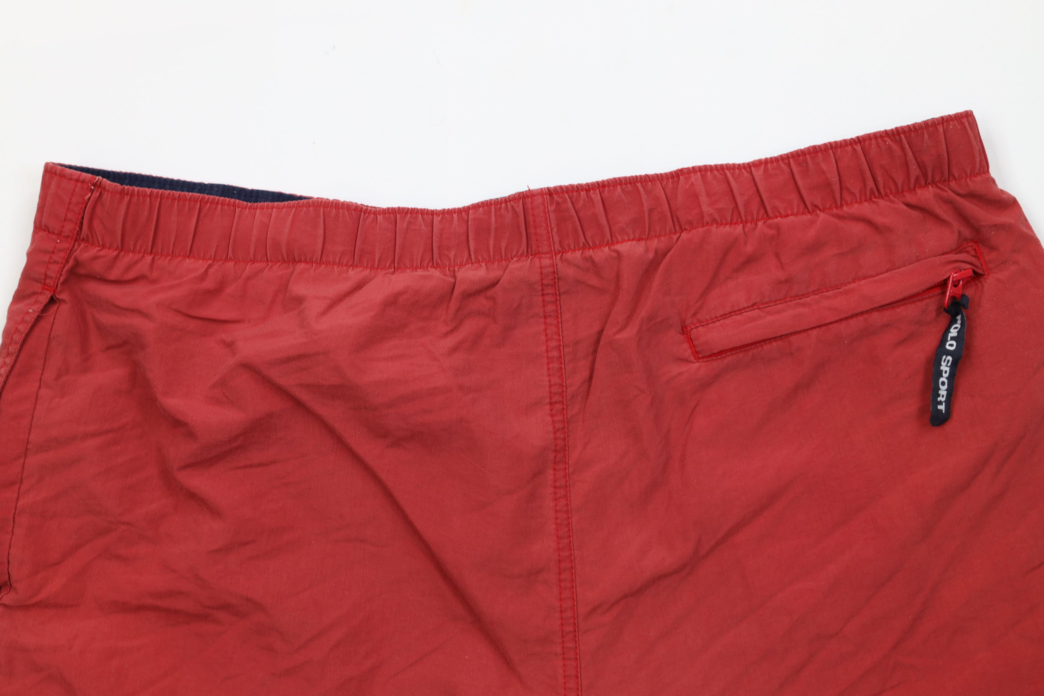 Polo Ralph Lauren AS IS Vintage 90s Polo Sport Ralph Lauren Spell Lined Shorts Size US 34 / EU 50 - 10 Thumbnail