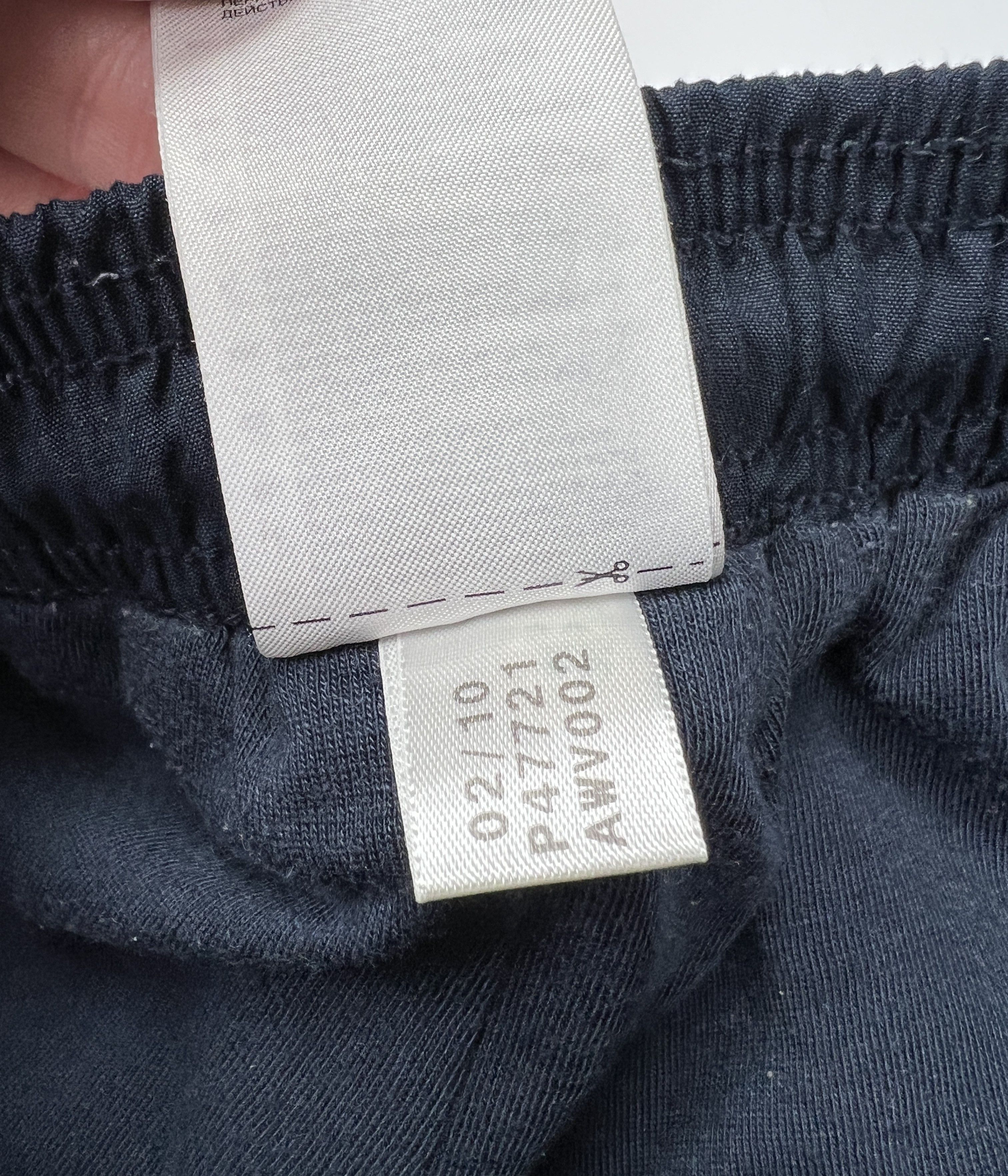 Adidas Vintage Adidas Nylon 3 Striped Wide Sport Pants Navy\White Size 28" / US 6 / IT 42 - 8 Thumbnail
