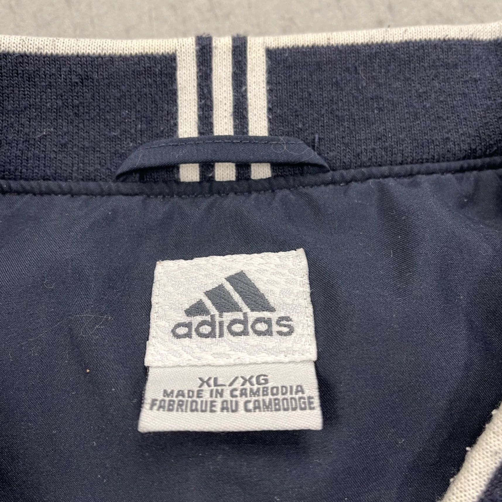 Adidas VINTAGE adidas Golf Jacket Mens XL Climaproof Windbreaker Pullover Navy Blue/Blue - Golf Activewear, Jacket, adidas, Climaproof, Windbreaker, Mens, XL Size US XL / EU 56 / 4 - 3 Thumbnail
