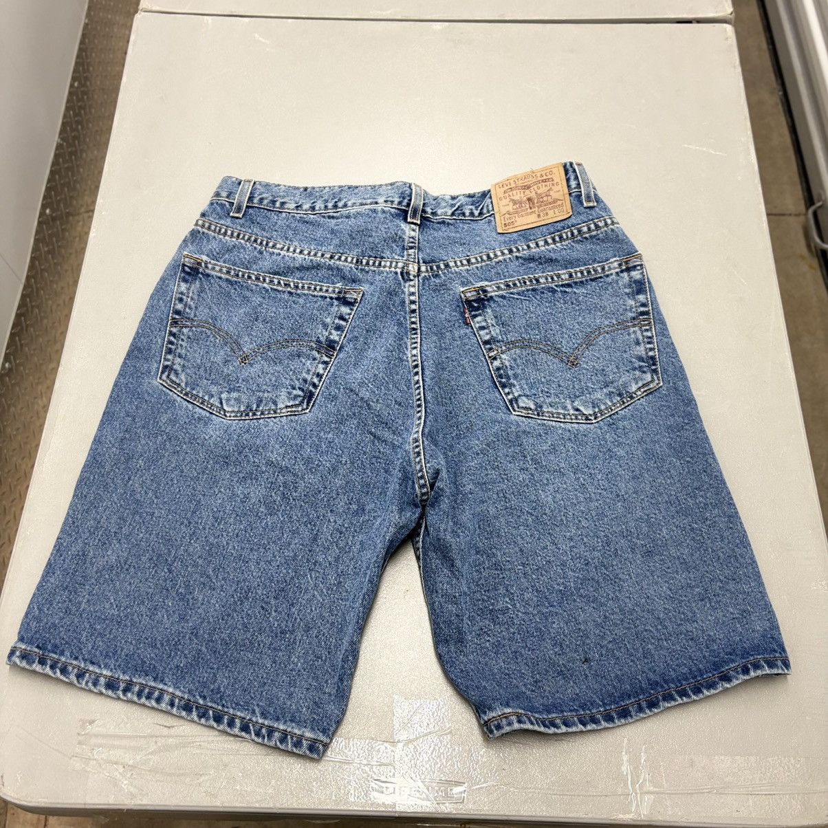 Levi's Vintage 90s Levi’s 505 Light Wash Denim Shorts Jorts Size 38 Size US 38 / EU 54 - 1 Thumbnail