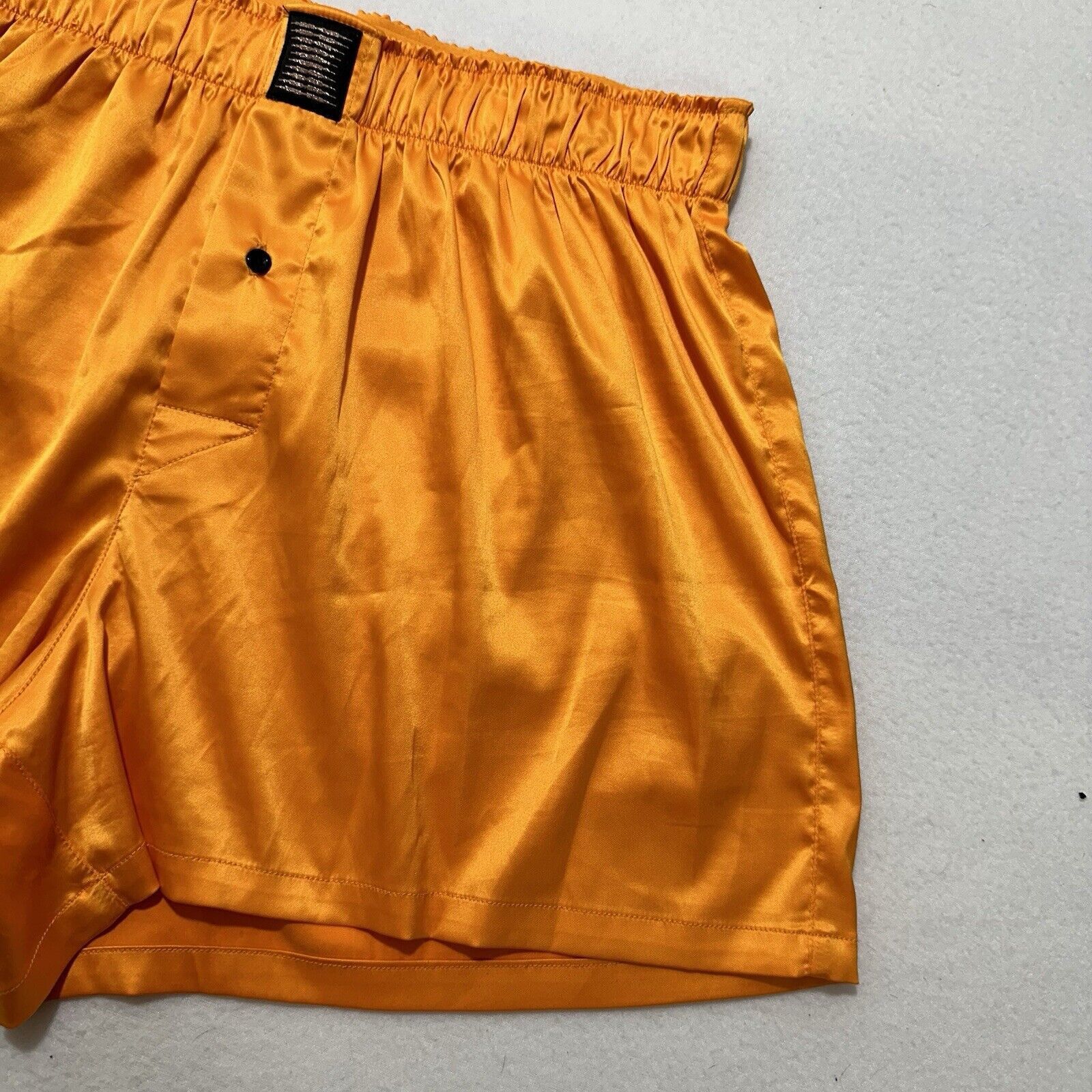 Other Savage X Fenty Small Satin Boxers Orange Shorts 3" Inseam Size 28" / US 6 / IT 42 - 3 Thumbnail