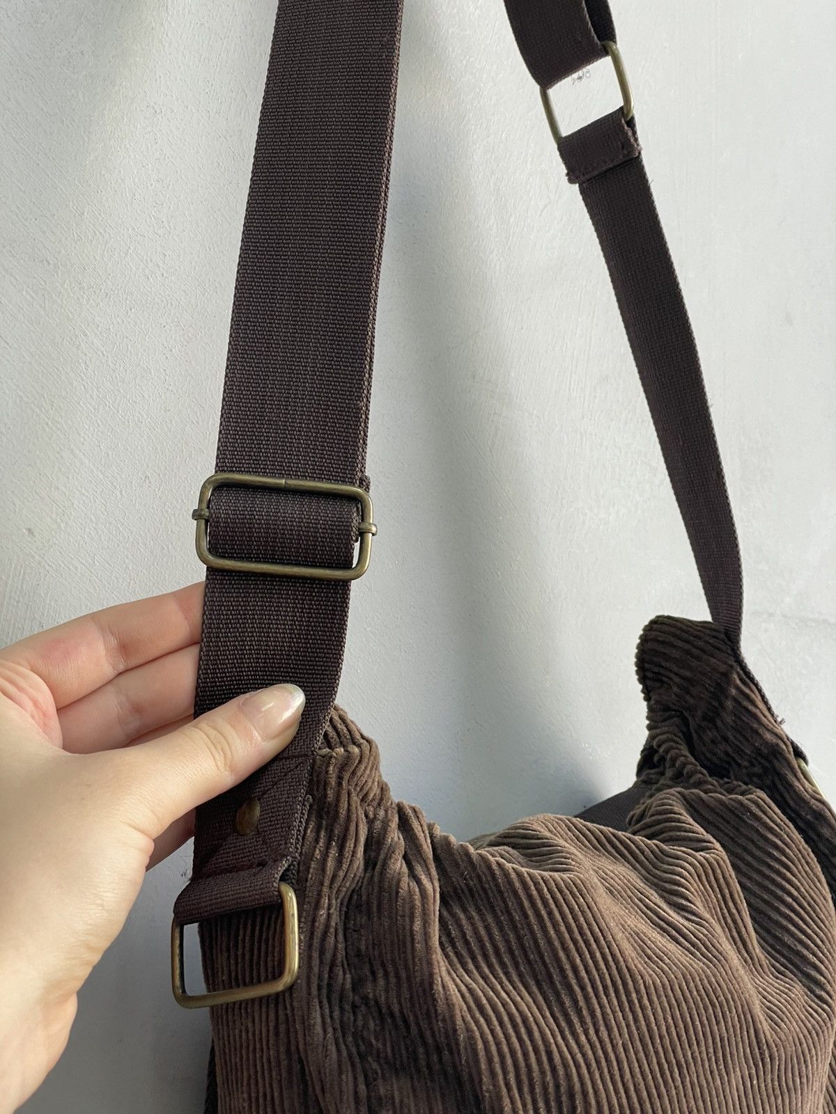 Diesel Rare velvet Messenger bag y2k diesel style 90s Size ONE SIZE - 7 Thumbnail