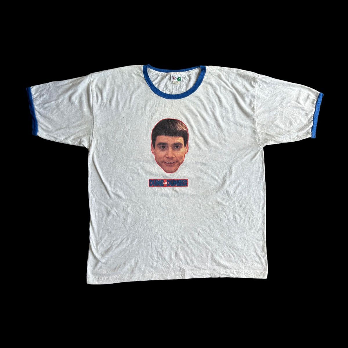 Ripple Junction Vintage Movie Dumb and Dumber Ringer Tee Official 2003 Size US XL / EU 56 / 4 - 1 Thumbnail