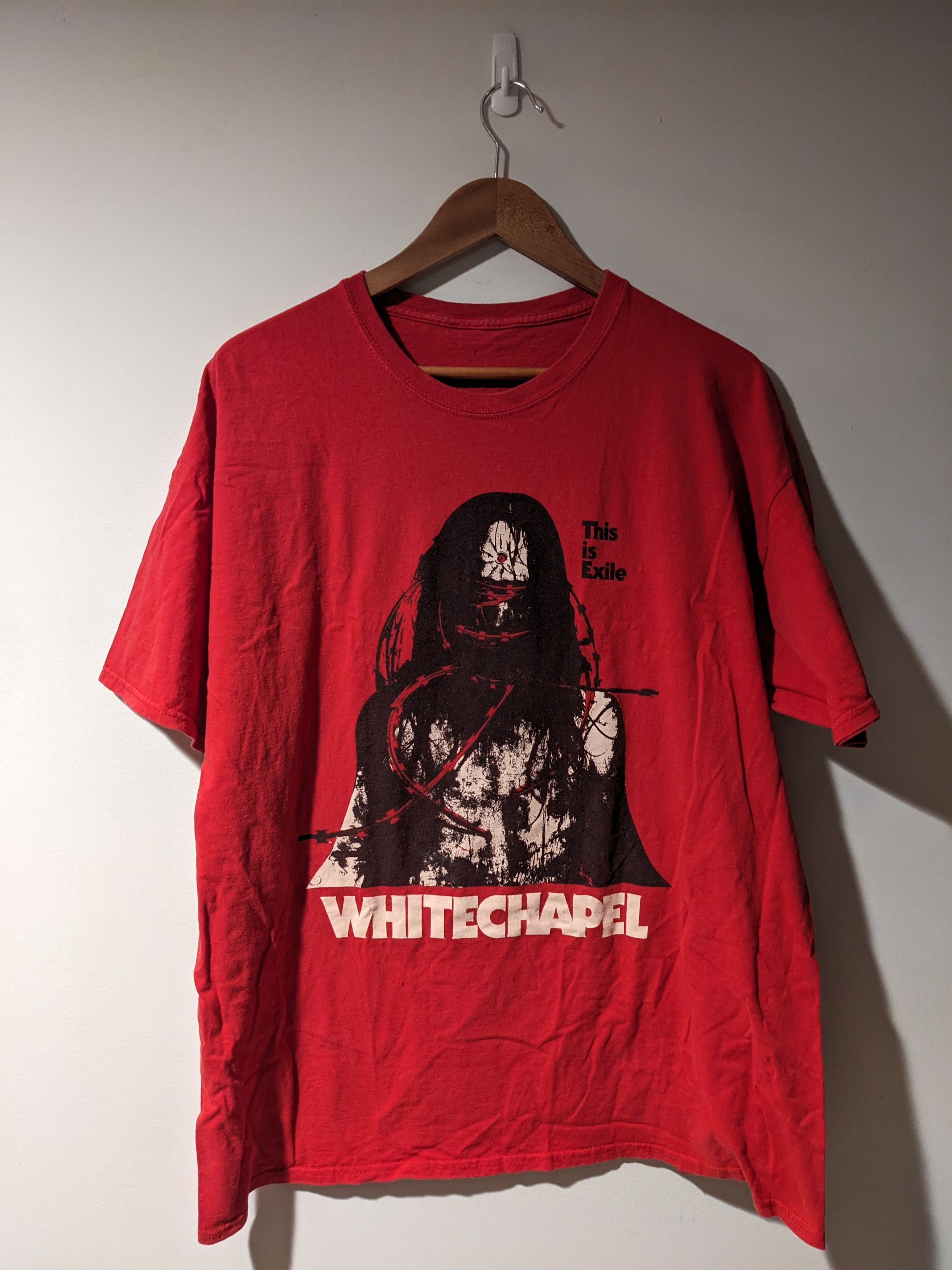 Band Tees Vintage 2008 White Chapel This is Exile Band Tour T-Shirt Size US XL / EU 56 / 4 - 1 Thumbnail