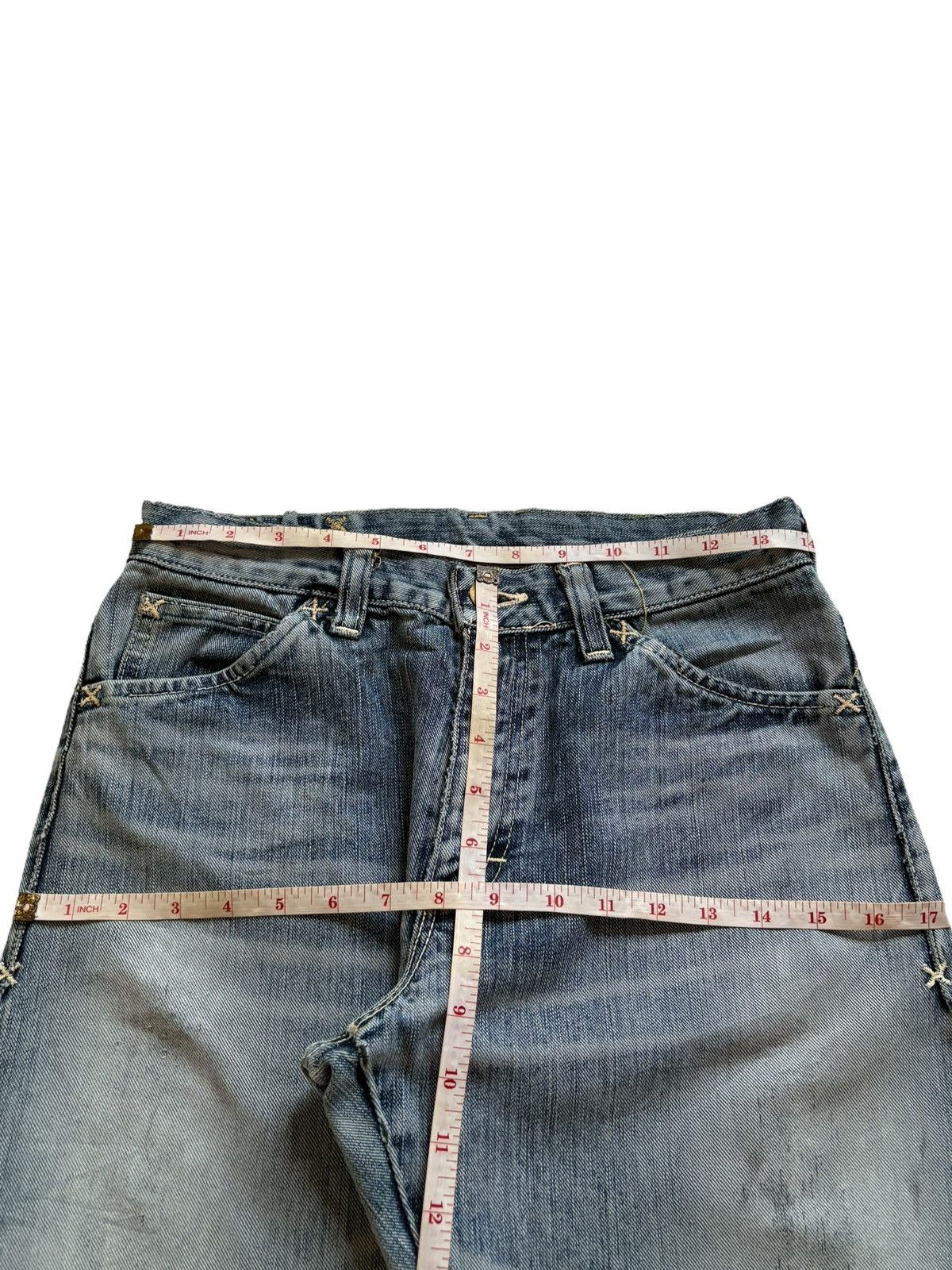 Japanese Brand × Lee Vintage Japanese Lee Faded Wash Bootcut Flare Jeans Size US 28 / EU 44 - 12 Thumbnail
