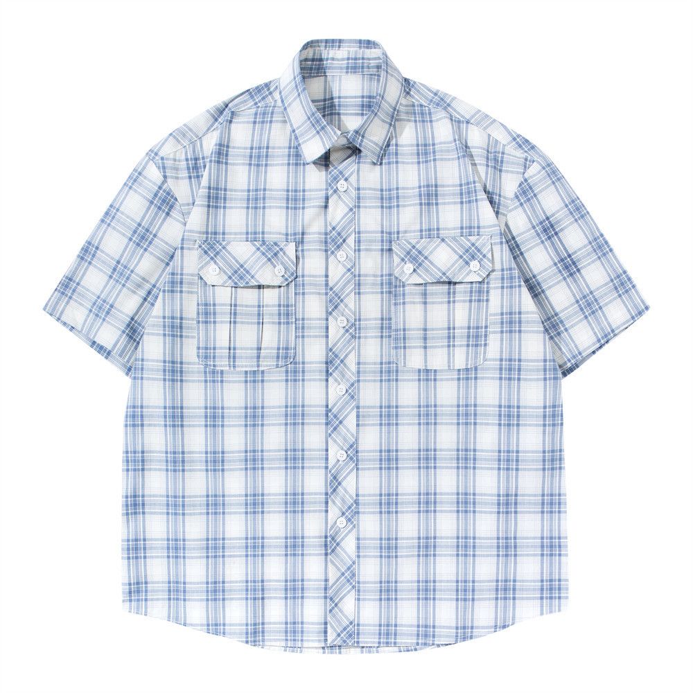 Japanese Brand Men's Vibe Japanese Style Plaid Casual Shirt Size US M / EU 48-50 / 2 - 1 Thumbnail