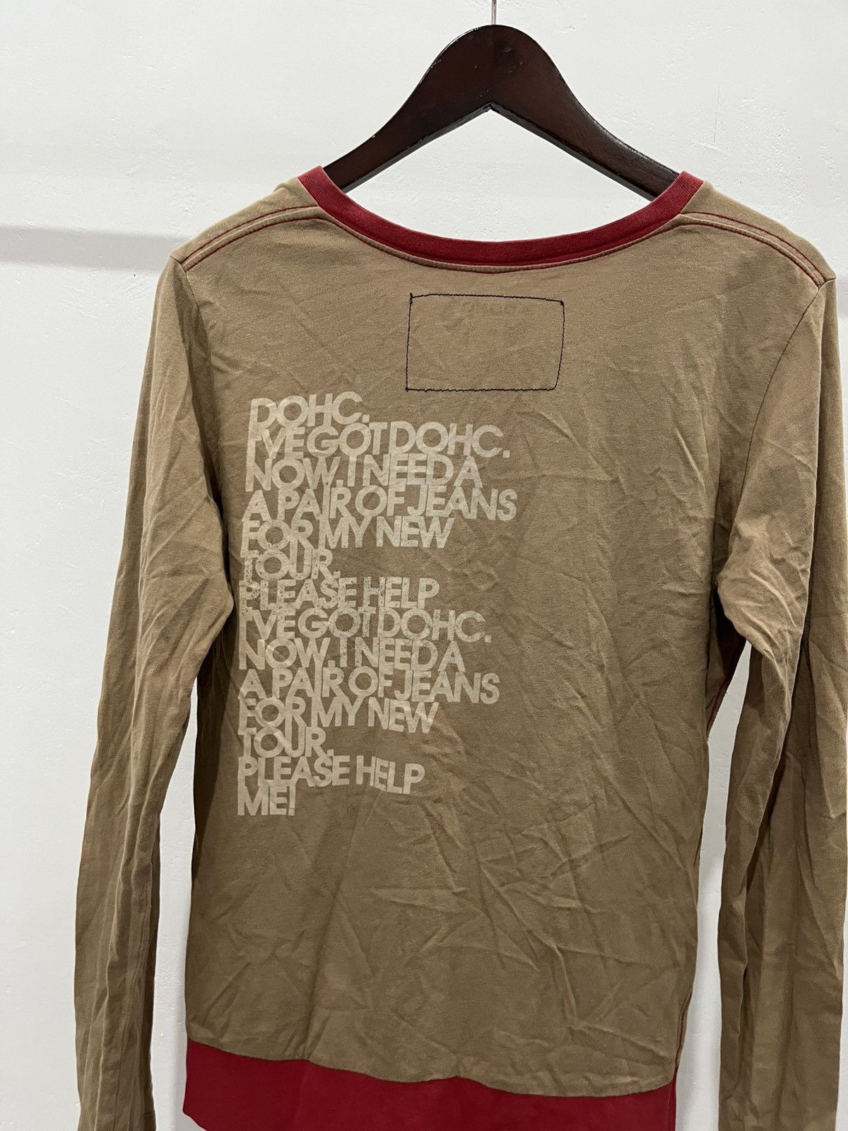 Hysteric Glamour DOHC poem long sleeve Size US S / EU 44-46 / 1 - 5 Thumbnail