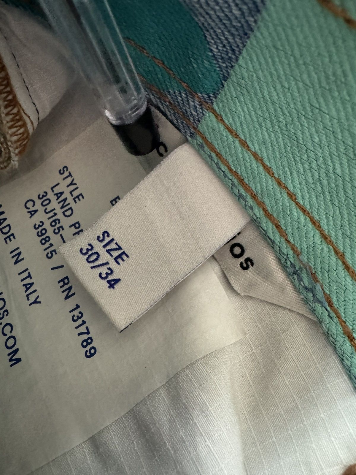 Acne Studios Acne Studios Land Print Denim Pants Size US 30 / EU 46 - 13 Thumbnail
