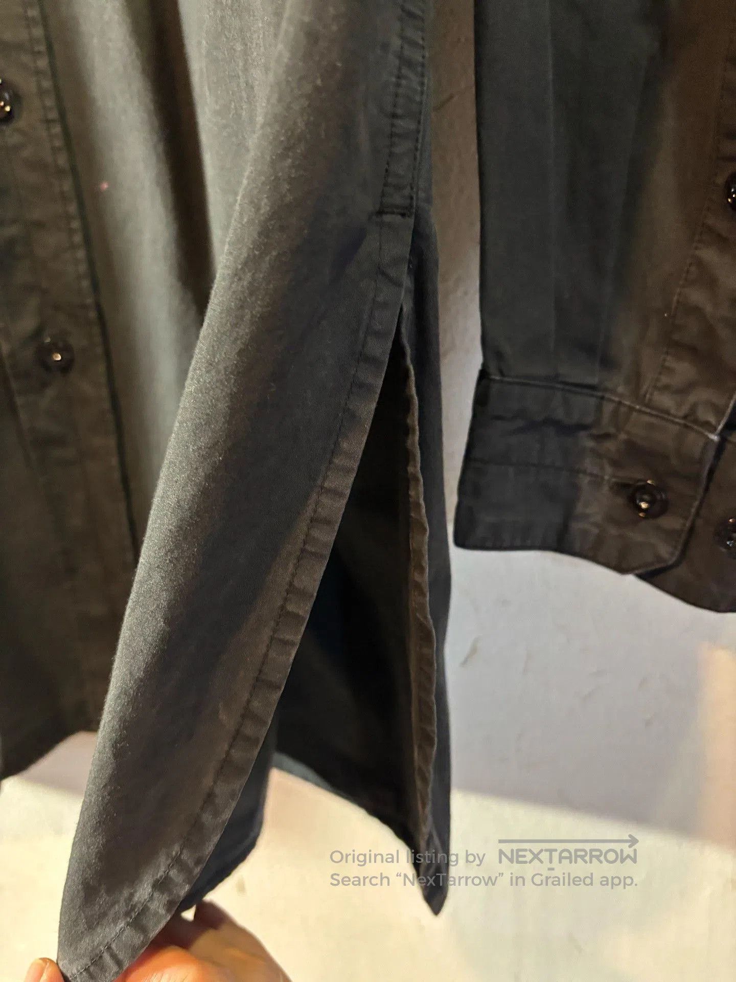 Lemaire Lemaire Distressed Long Shirt. Size US M / EU 48-50 / 2 - 5 Thumbnail