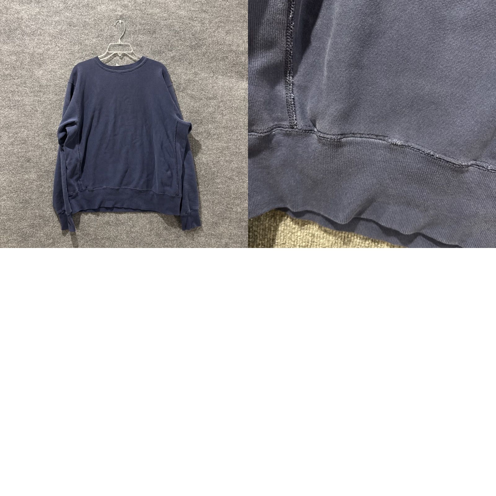 Soffe VINTAGE Soffe University Crewneck Sweatshirt L Men Blue 80’s Reverse Weave Reversible Michigan College pullover Mens Size US L / EU 52-54 / 3 - 9 Thumbnail