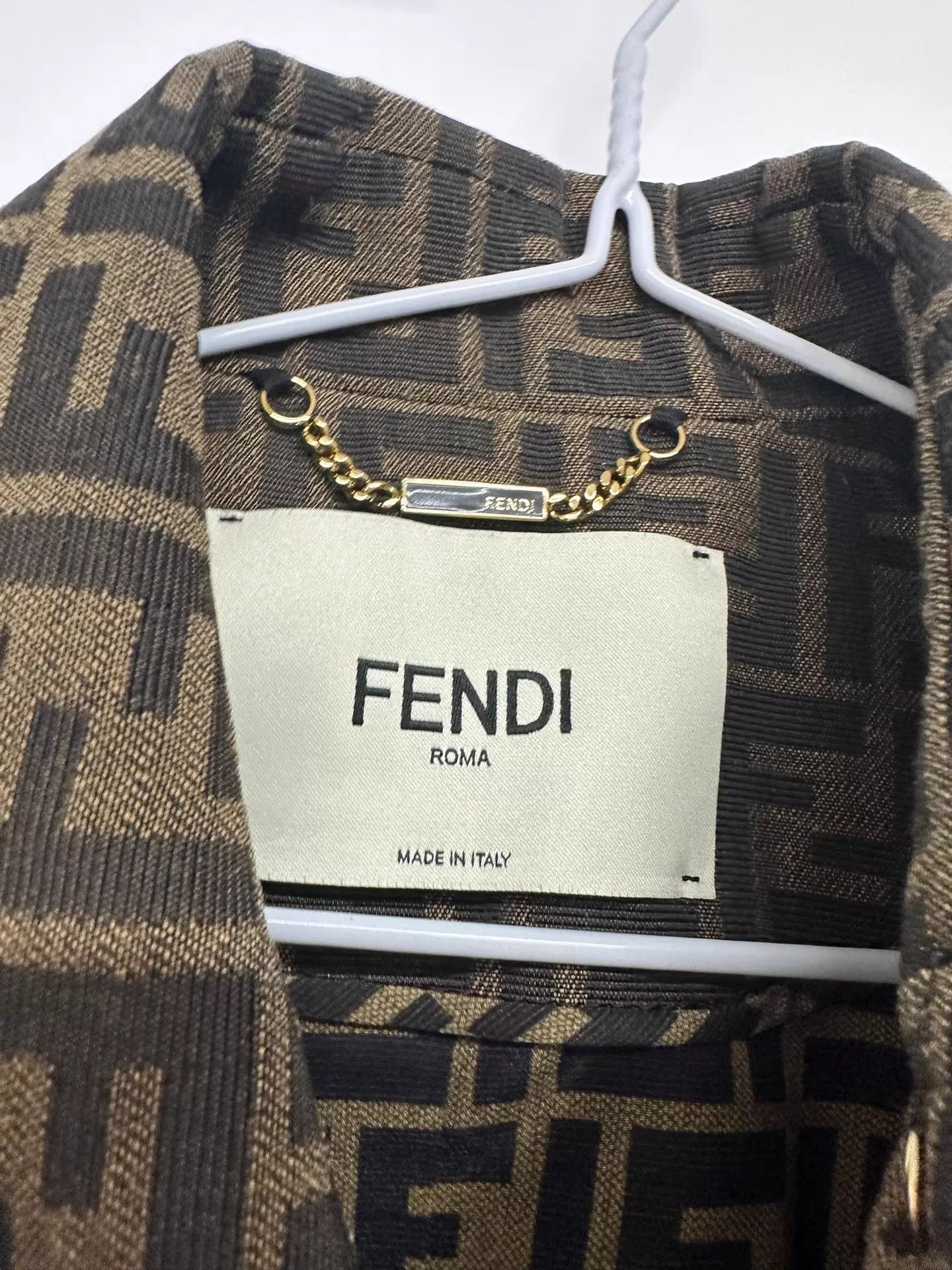 Fendi Fendi FF all over print 38 jacket Size XS / US 0-2 / IT 36-38 - 8 Thumbnail